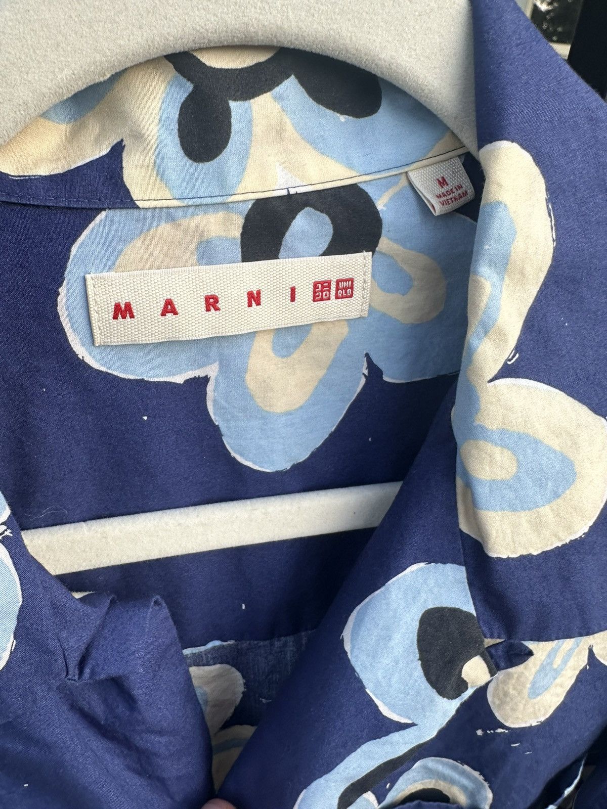 Marni Marni Hawaiian style blue flower shrit Size US L / EU 52-54 / 3 - 2 Thumbnail