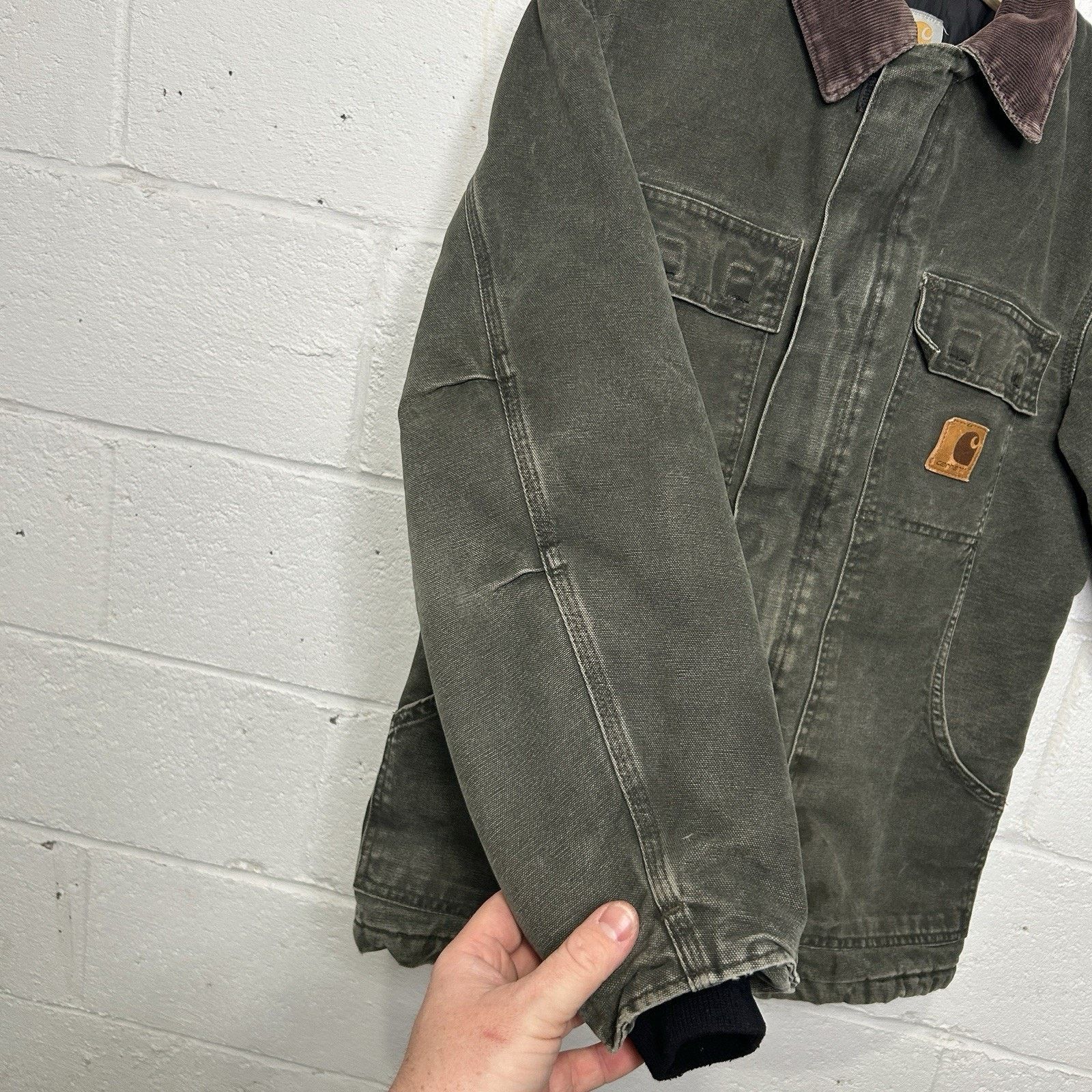 Carhartt Vintage Carhartt Quilted Artic Jacket “Moss Green” C26 MOS Size US S / EU 44-46 / 1 - 8 Thumbnail