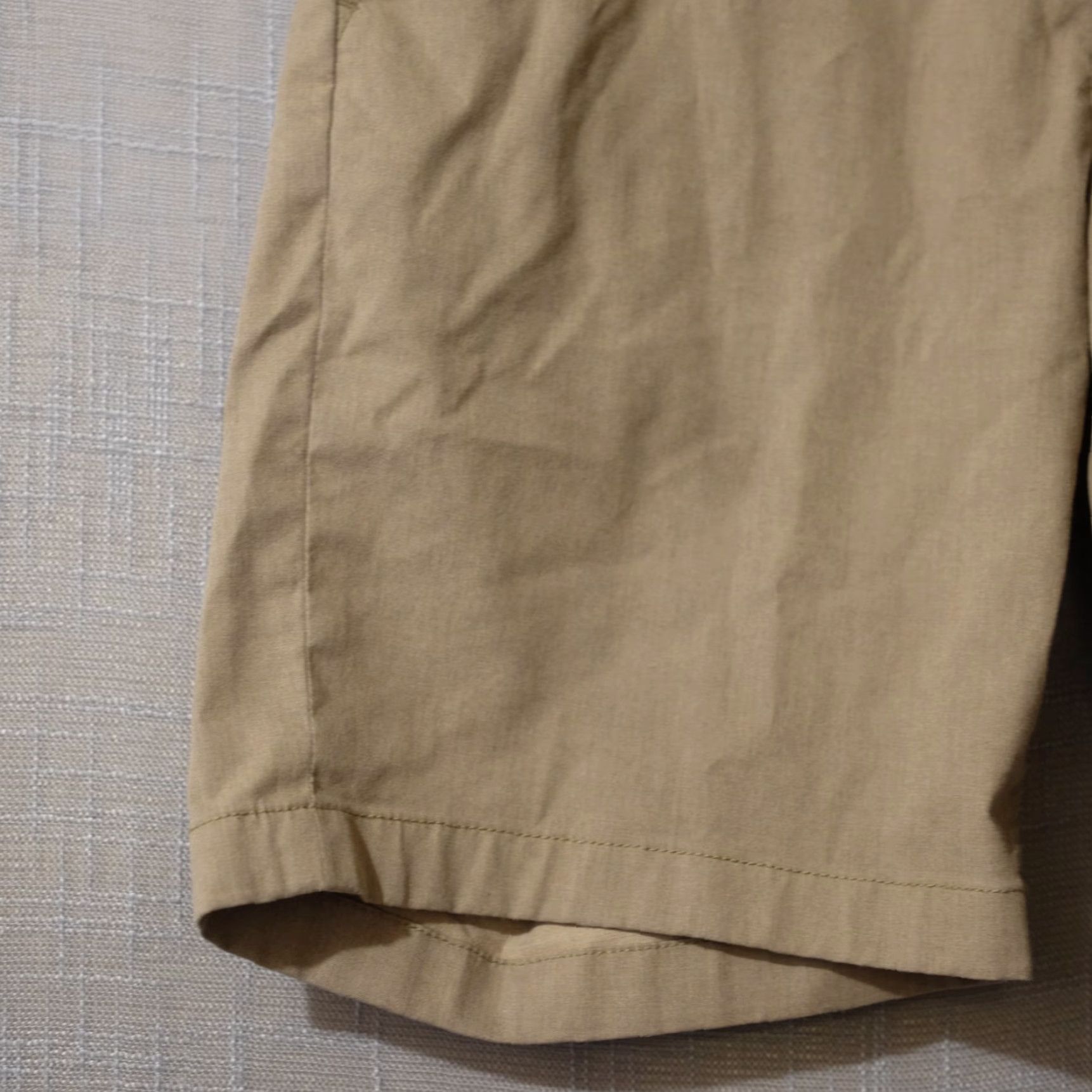 Nordstrom NORDSTROM Slim Fit Flat Front Shorts Tan Stretch Mens 32w #A10-30 Size US 32 / EU 48 - 3 Thumbnail