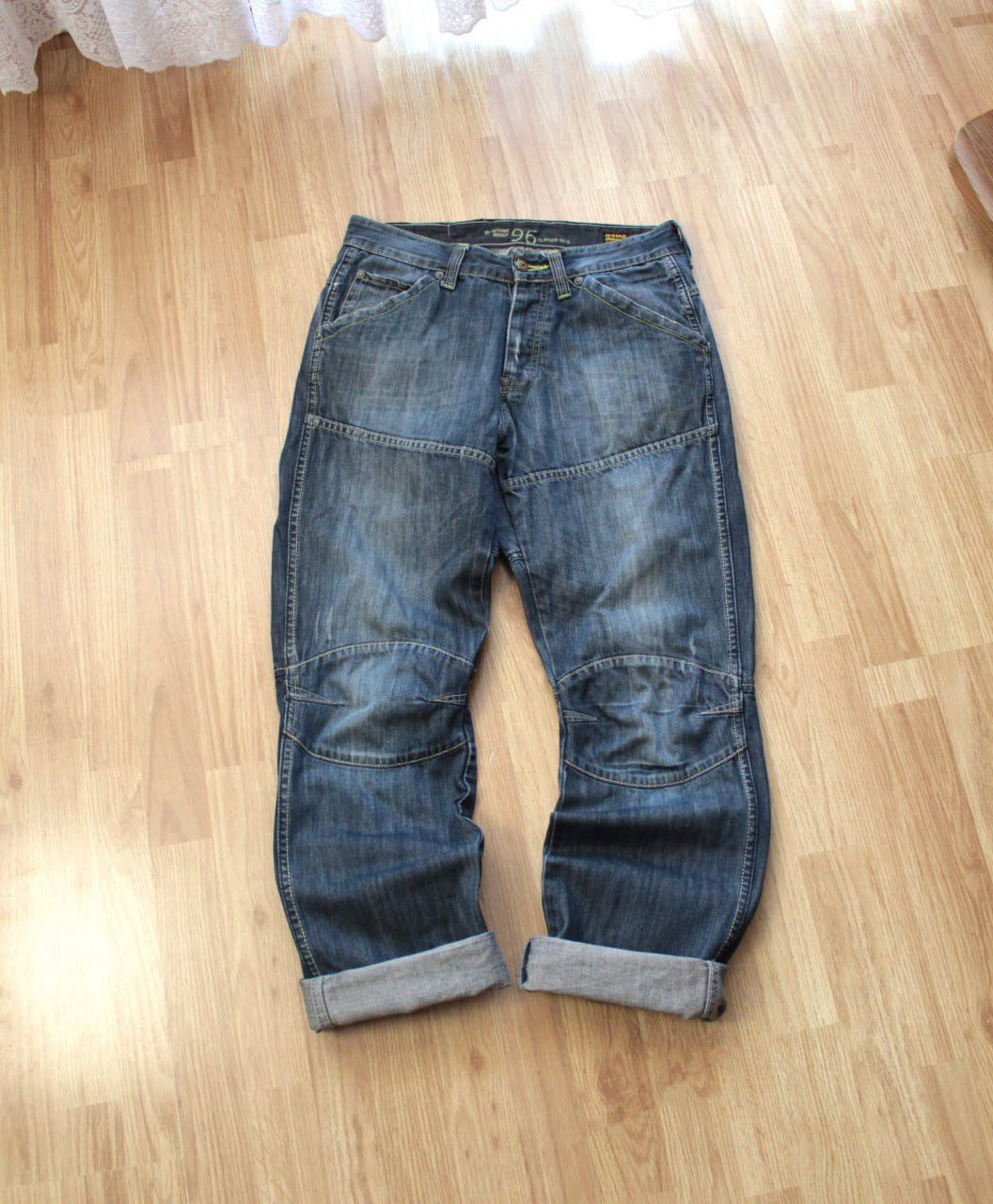 G-Star 🔥 Vintage Pants G Star Raw 96 Y2K Jeans Denim Japan Style Size US 32 / EU 48 - 3 Thumbnail