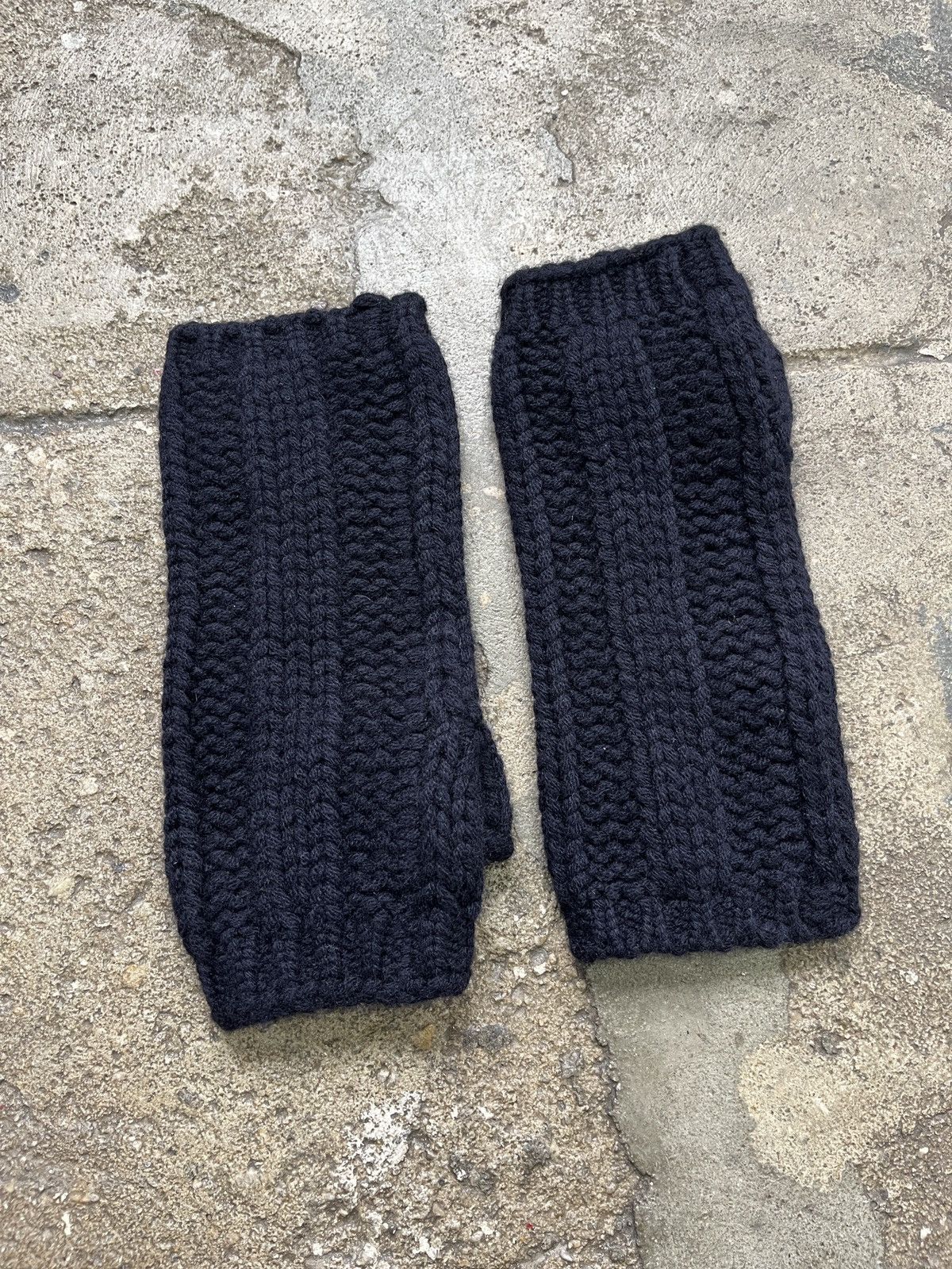 Other Deadstock Cashmere Fingerless Gloves (unisex) Size ONE SIZE - 1 Thumbnail