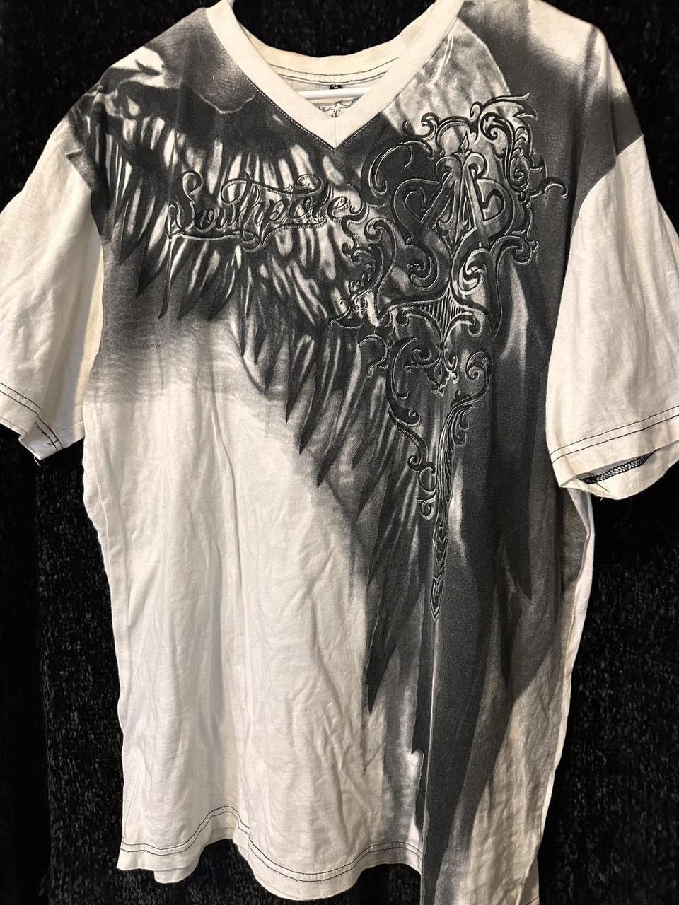 Southpole × Vintage Grey and black graphic South Pole tee Size US XXL / EU 58 / 5 - 2 Thumbnail