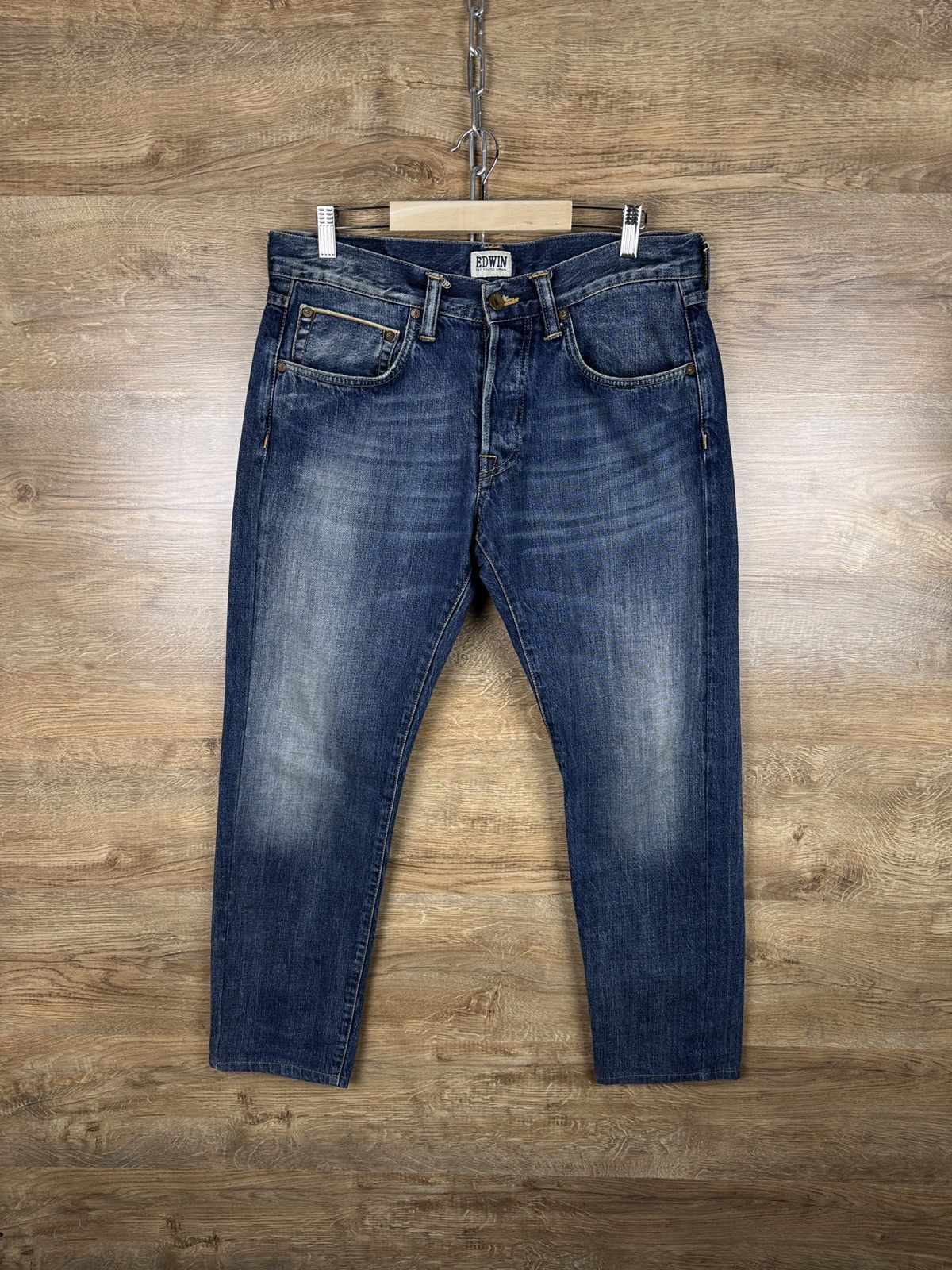 Edwin Mens Vintage Edwin Javanese denim jeans pants size 32/32 y2k Size US 32 / EU 48 - 1 Thumbnail