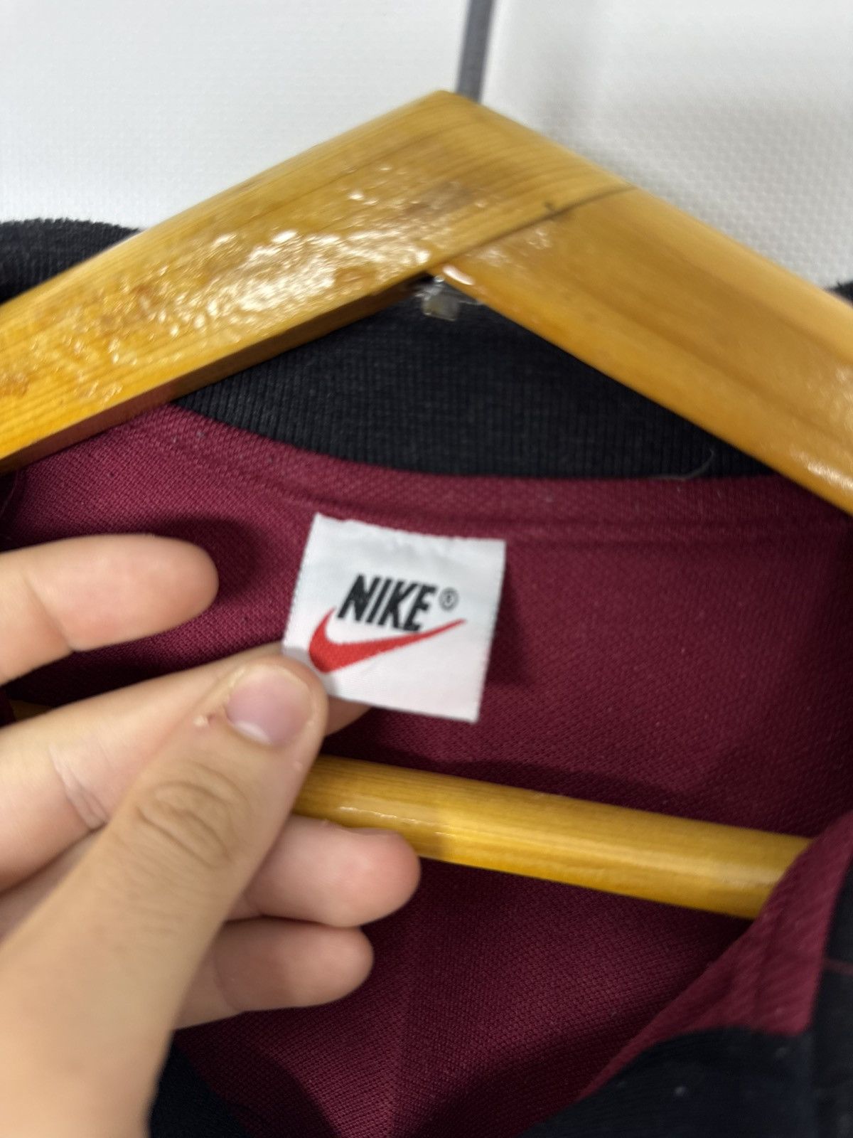 Nike Nike Court Vintage Rare 90s Made In USA Fleece T-Shirt Size US M / EU 48-50 / 2 - 8 Thumbnail