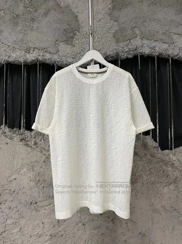 Other Fendi White Short Sleeve T-Shirt for Women . Size XS / US 0-2 / IT 36-38 - 1 Thumbnail