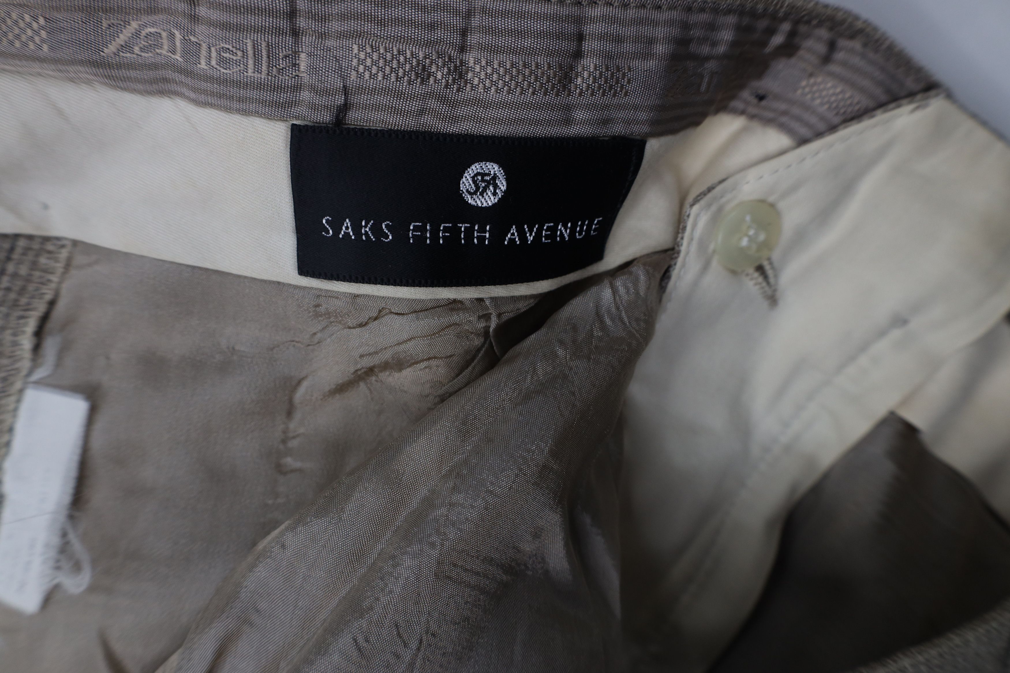 Vintage Vintage 90s Streetwear Wool Knit Wide Leg Chino Pants Size US 36 / EU 52 - 10 Thumbnail