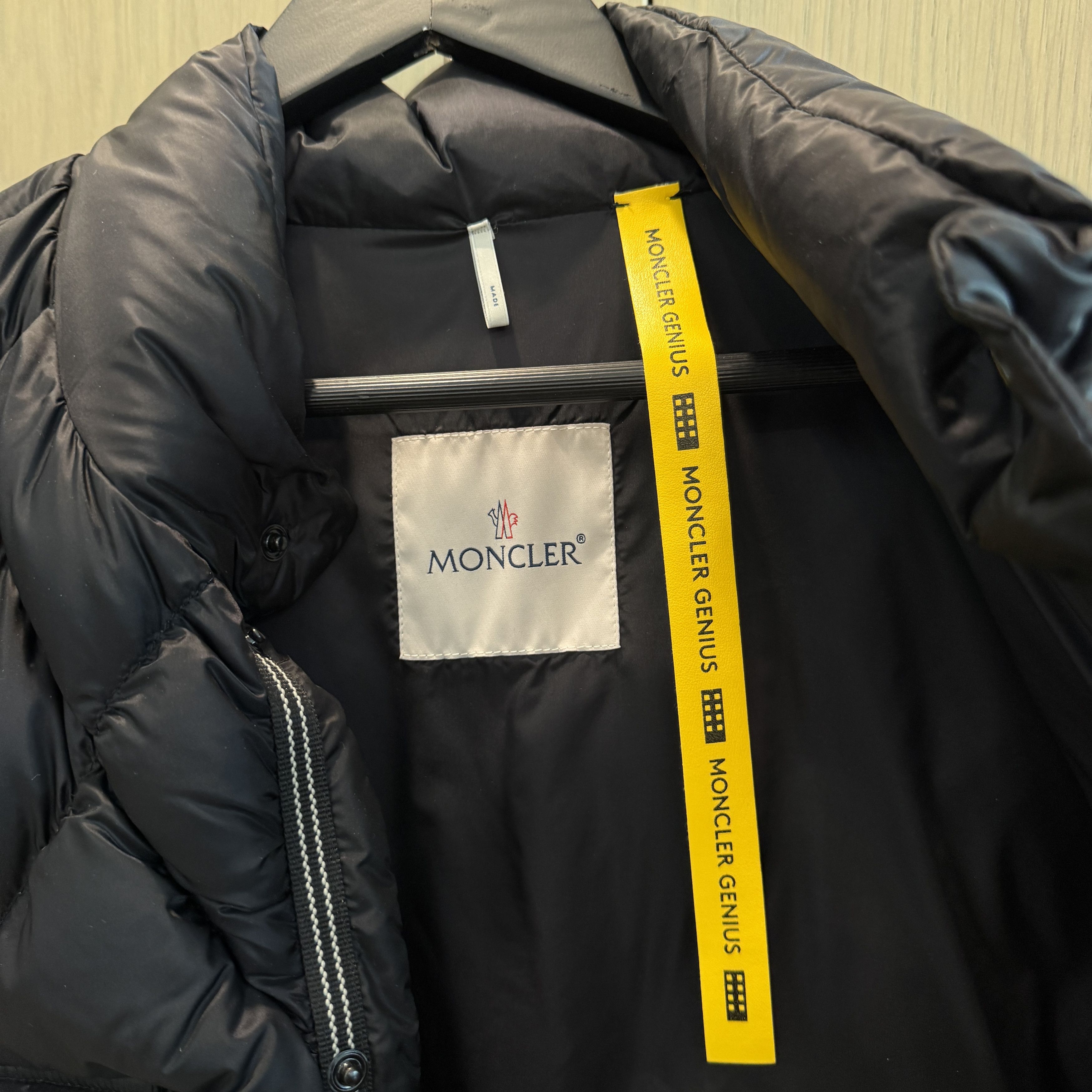 Moncler Rare Moncler Genius x FRAGMENT Padded Puffer Vest - Black Size US L / EU 52-54 / 3 - 7 Thumbnail