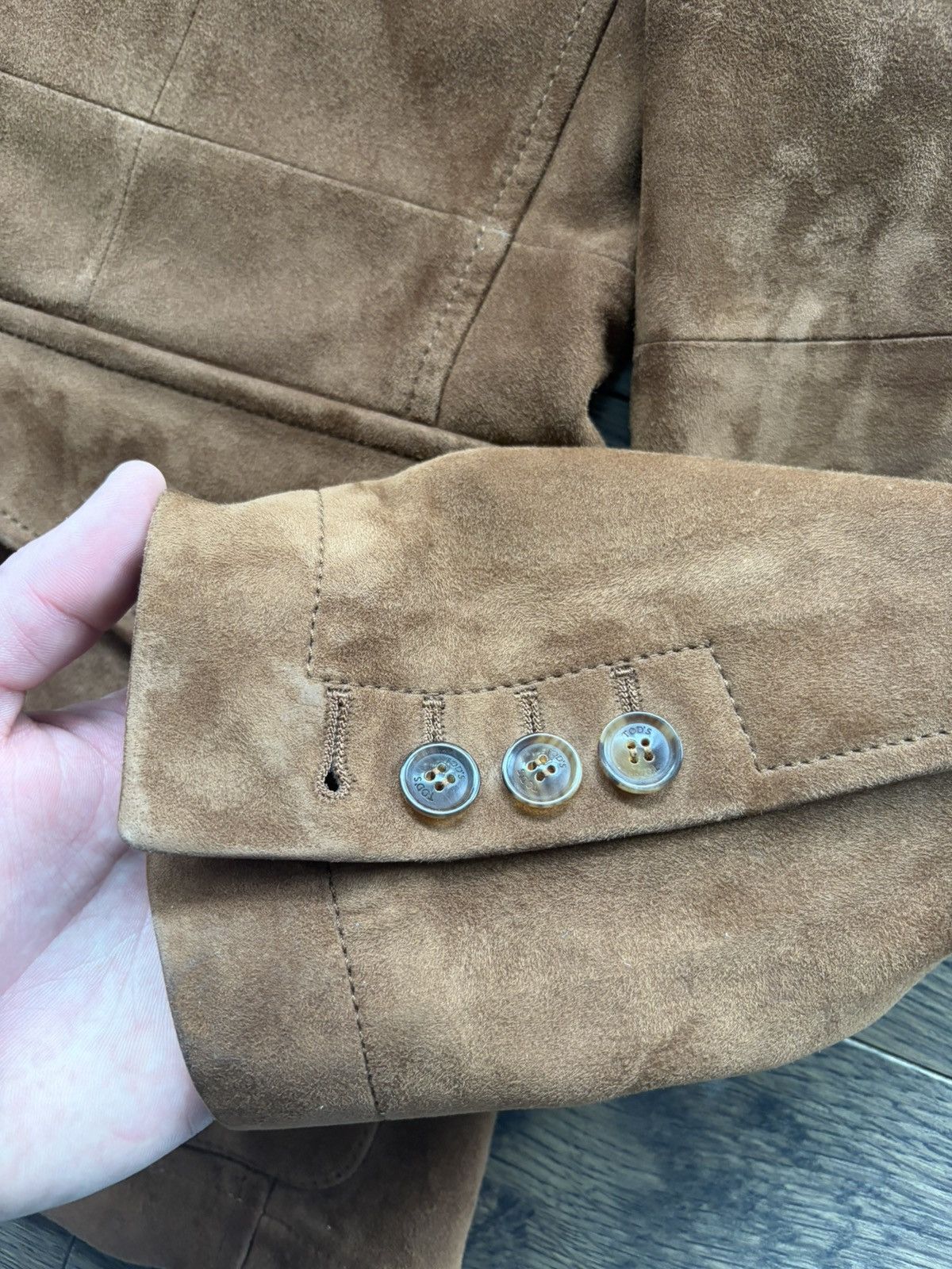 Tod's Tod’s Brown Suede Field Jacket Size US M / EU 48-50 / 2 - 6 Thumbnail