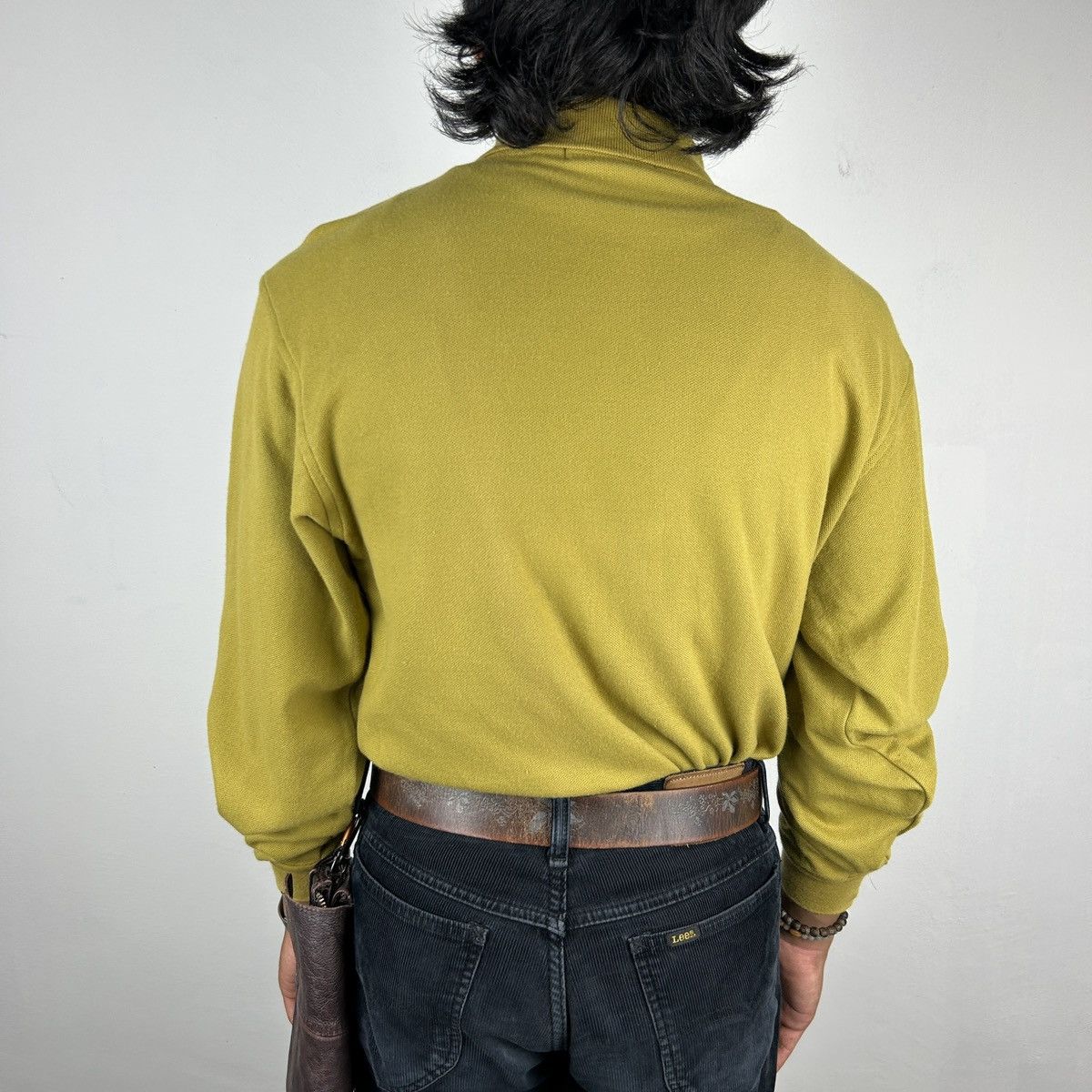 Vintage × Yves Saint Laurent Vintage 1990s Yves Saint Laurent Polo Longsleeve Size US M / EU 48-50 / 2 - 5 Thumbnail