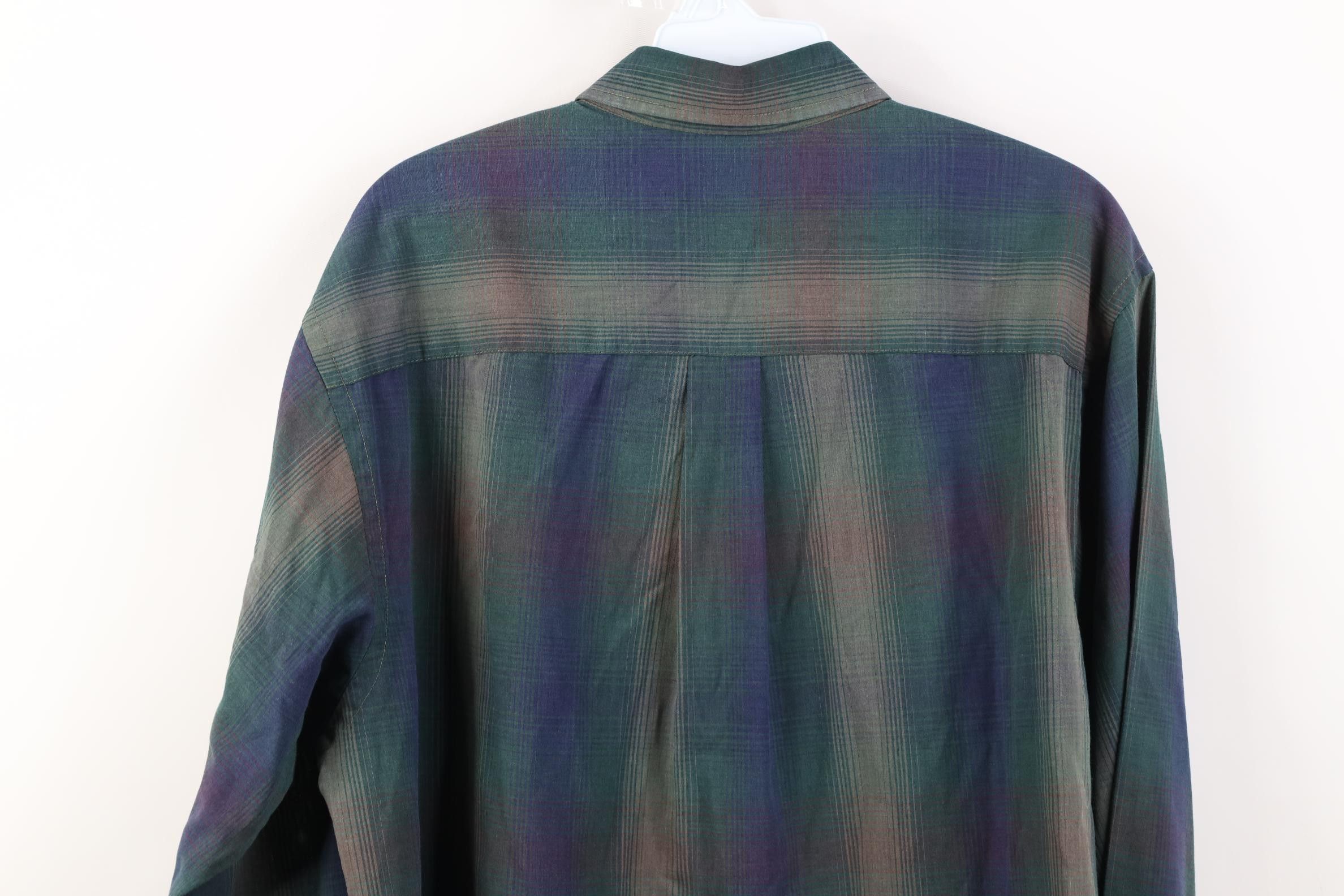 Vintage Vintage 90s Streetwear Pocket Collared Button Down Shirt Size US M / EU 48-50 / 2 - 10 Thumbnail