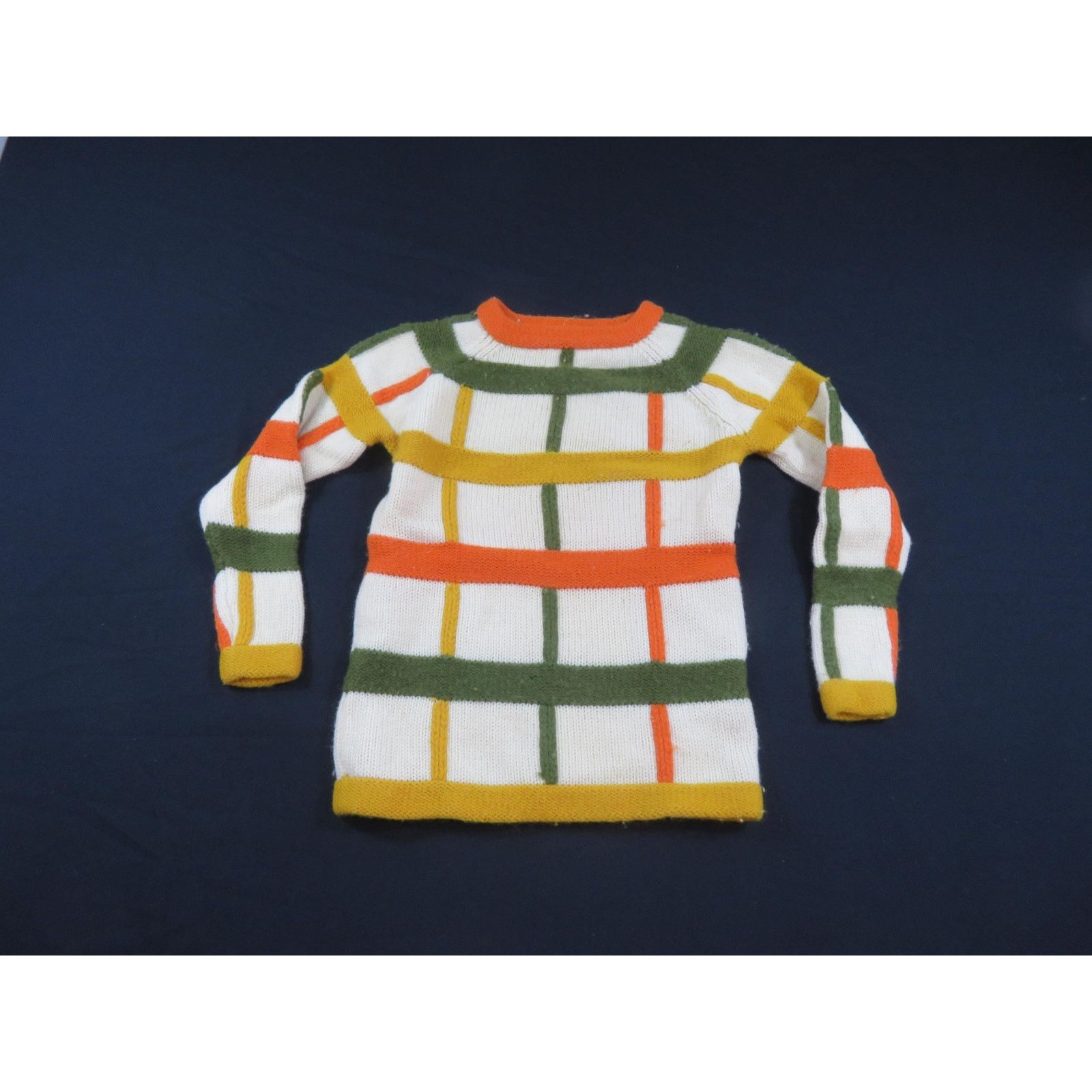 Catalina Catalina Knit Sweater, Window Pane Raised Fabric Sz 36 1960s Size US S / EU 44-46 / 1 - 1 Thumbnail