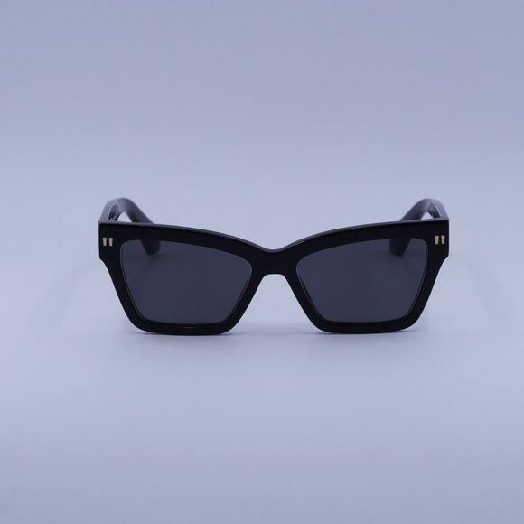Off-White Off-White OERI110 CINCINNATI 1307 Sunglasses Black Cat Eye Size ONE SIZE - 3 Thumbnail