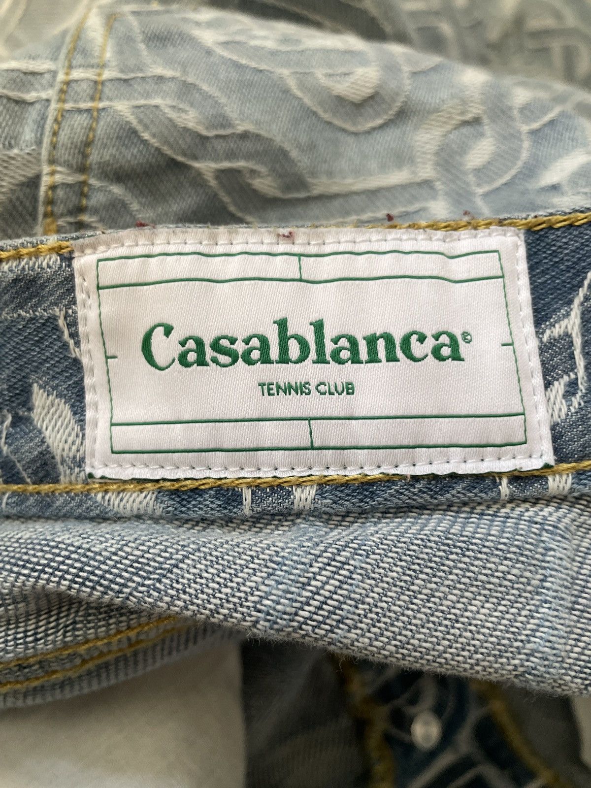 Casablanca FW22 Jacquard Denim Size US 34 / EU 50 - 5 Thumbnail
