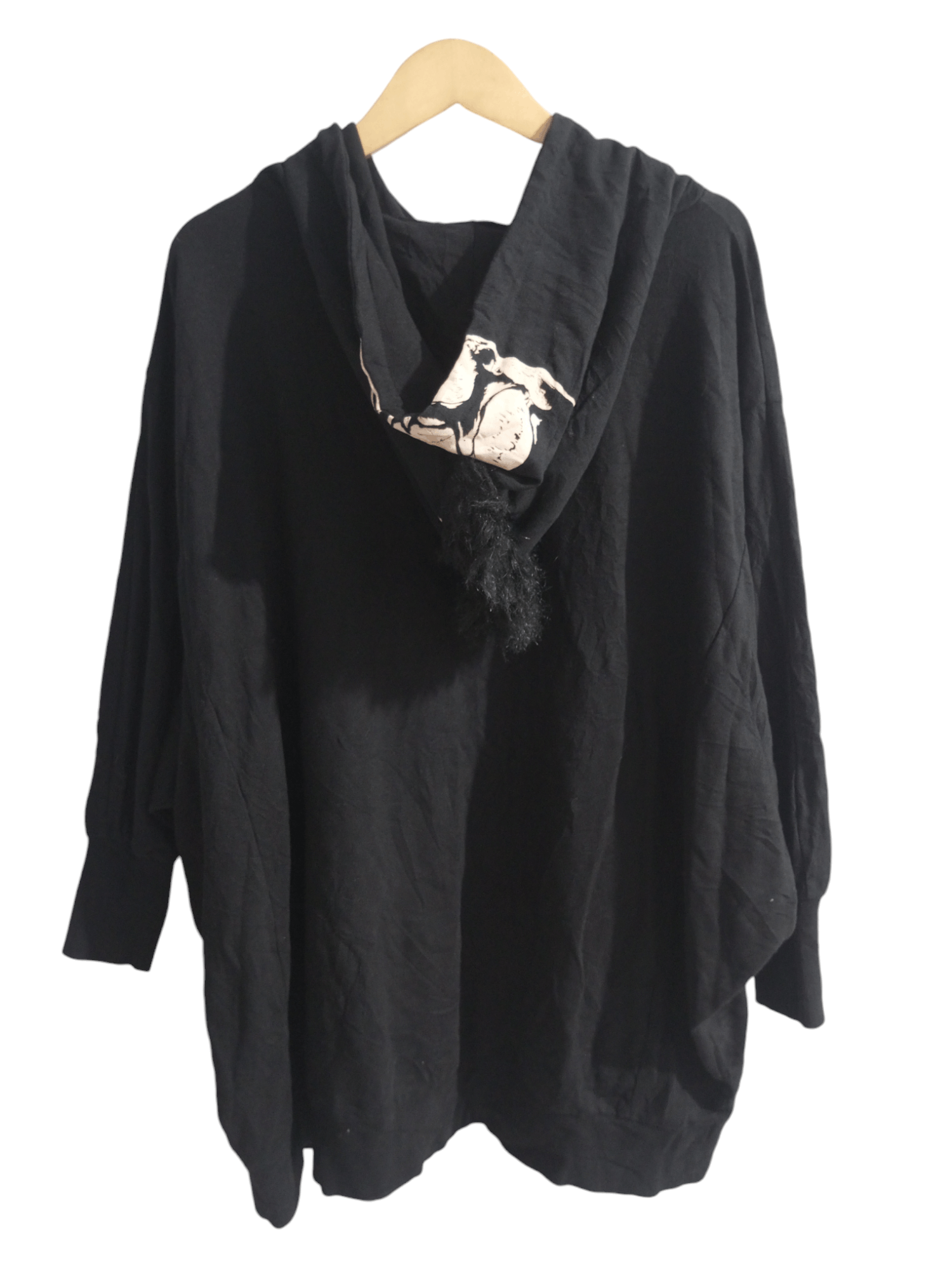 Hysteric Glamour Japanese glad news punk skeleton studded bat hoodie Size US XL / EU 56 / 4 - 4 Thumbnail