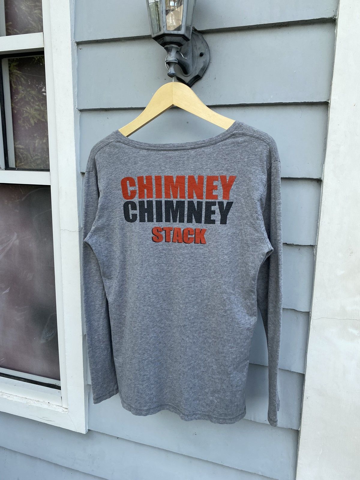 Japanese Brand Chimney Stack Hysteric Glamour Style Newspaper Longsleeves Size US M / EU 48-50 / 2 - 2 Thumbnail