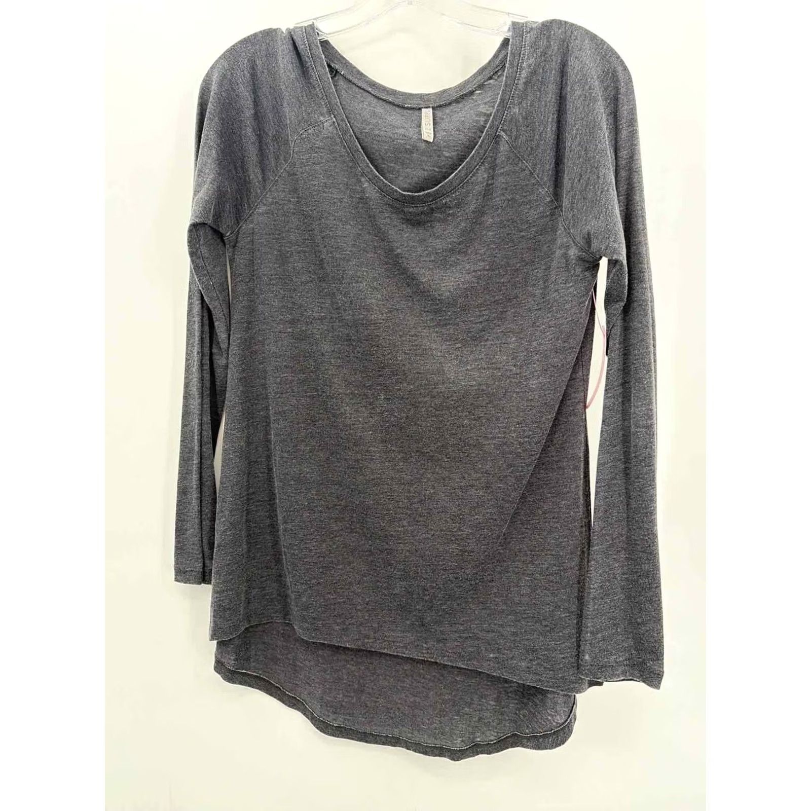 Z Supply Pre-Owned Z Supply Grey Size Small Long Sleeve T-shirt Size S / US 4 / IT 40 - 2 Thumbnail