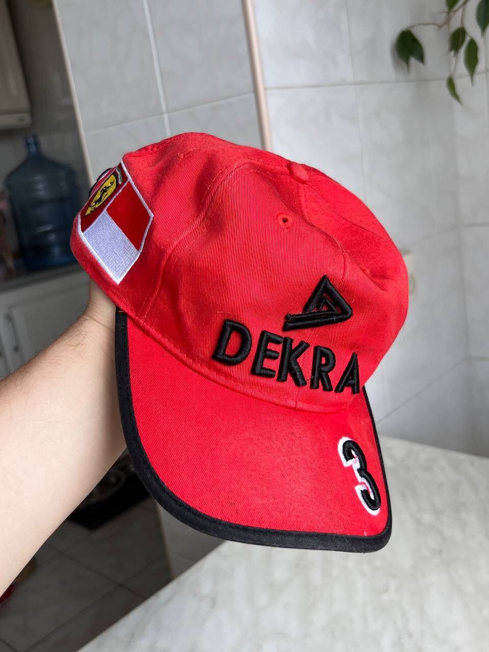 Ferrari 1998 Michael Schumacher Dekra Hat Cap Ferrari Vintage Size ONE SIZE - 12 Thumbnail
