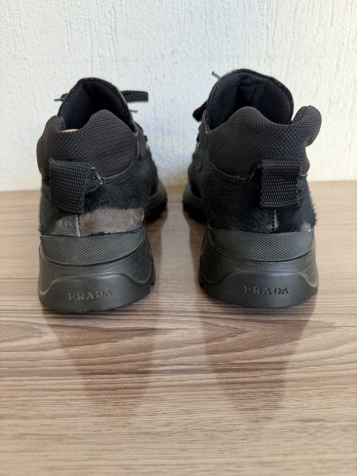 Prada Aw1999 pony hair lug sole derby Size US 8 / EU 41 - 16 Thumbnail