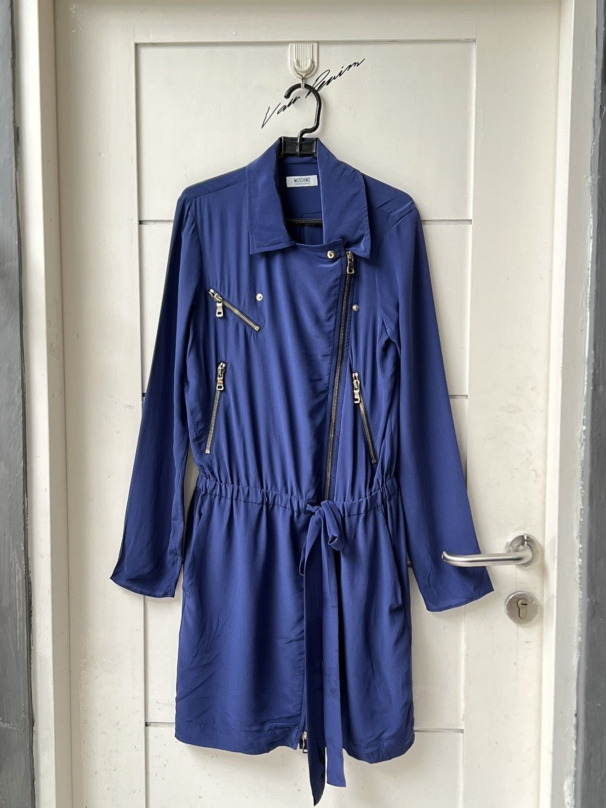 Moschino Moschino Cheap and Chic Zip Ramones Dress Size XS / US 0-2 / IT 36-38 - 1 Thumbnail