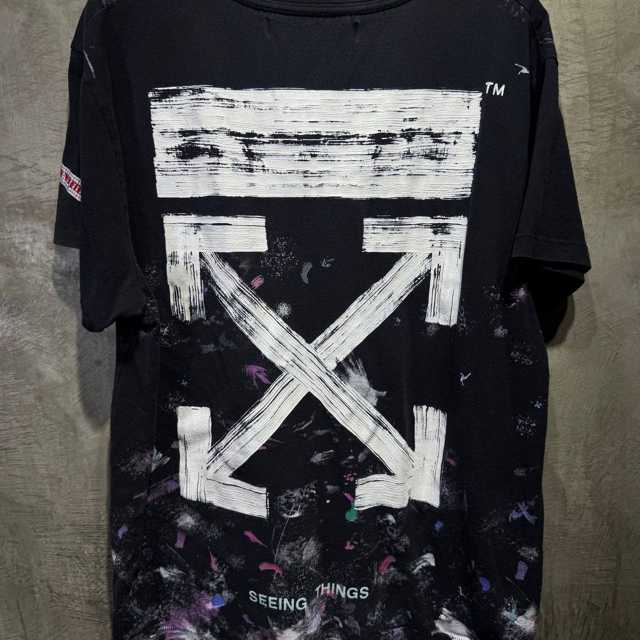 Off-White Off-White Galaxy Arrows tee Size US XXL / EU 58 / 5 - 2 Thumbnail