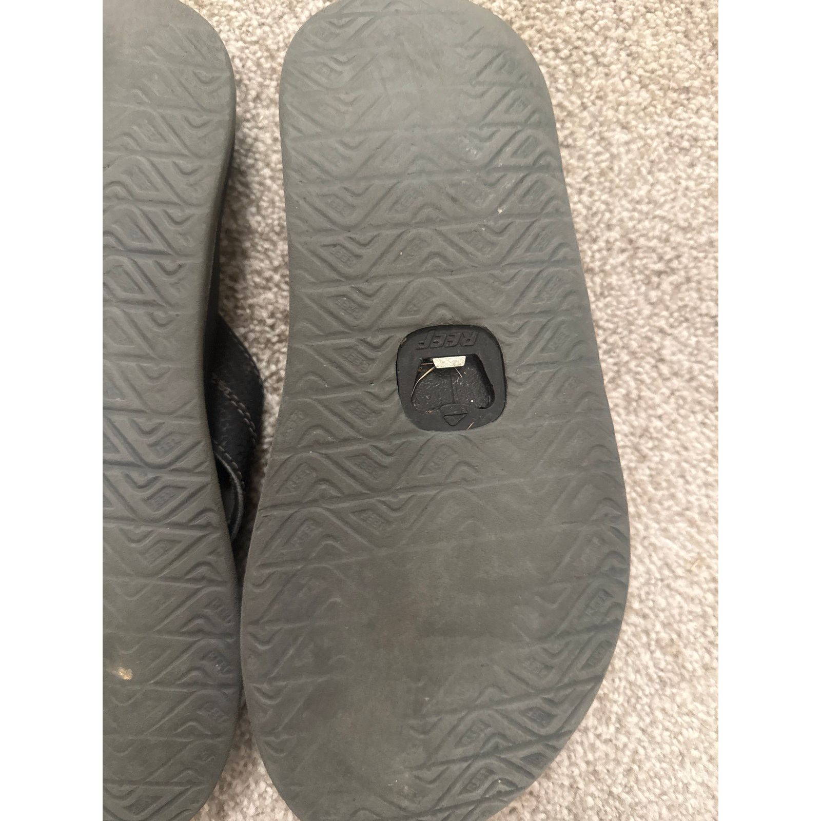 REEF Reef Element TQT Mens Blk Flip Flop Sandals Bottle Opener,9 Size US 9 / EU 42 - 6 Thumbnail