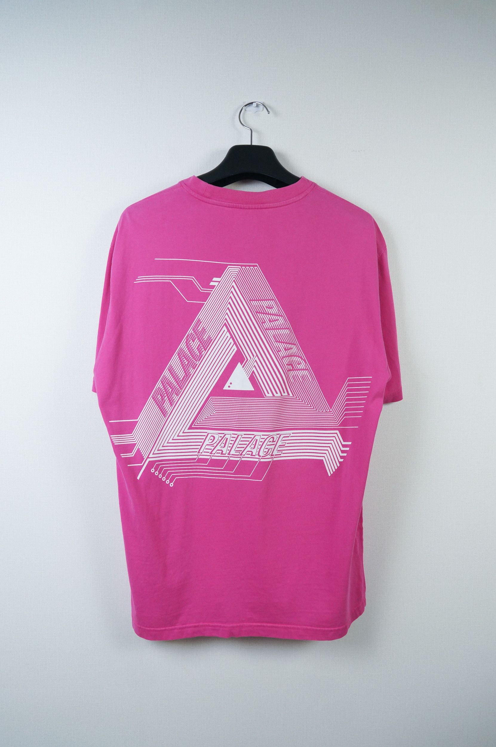 Palace Palace Triangle Logo T-shirt - Pink Size US XL / EU 56 / 4 - 4 Thumbnail
