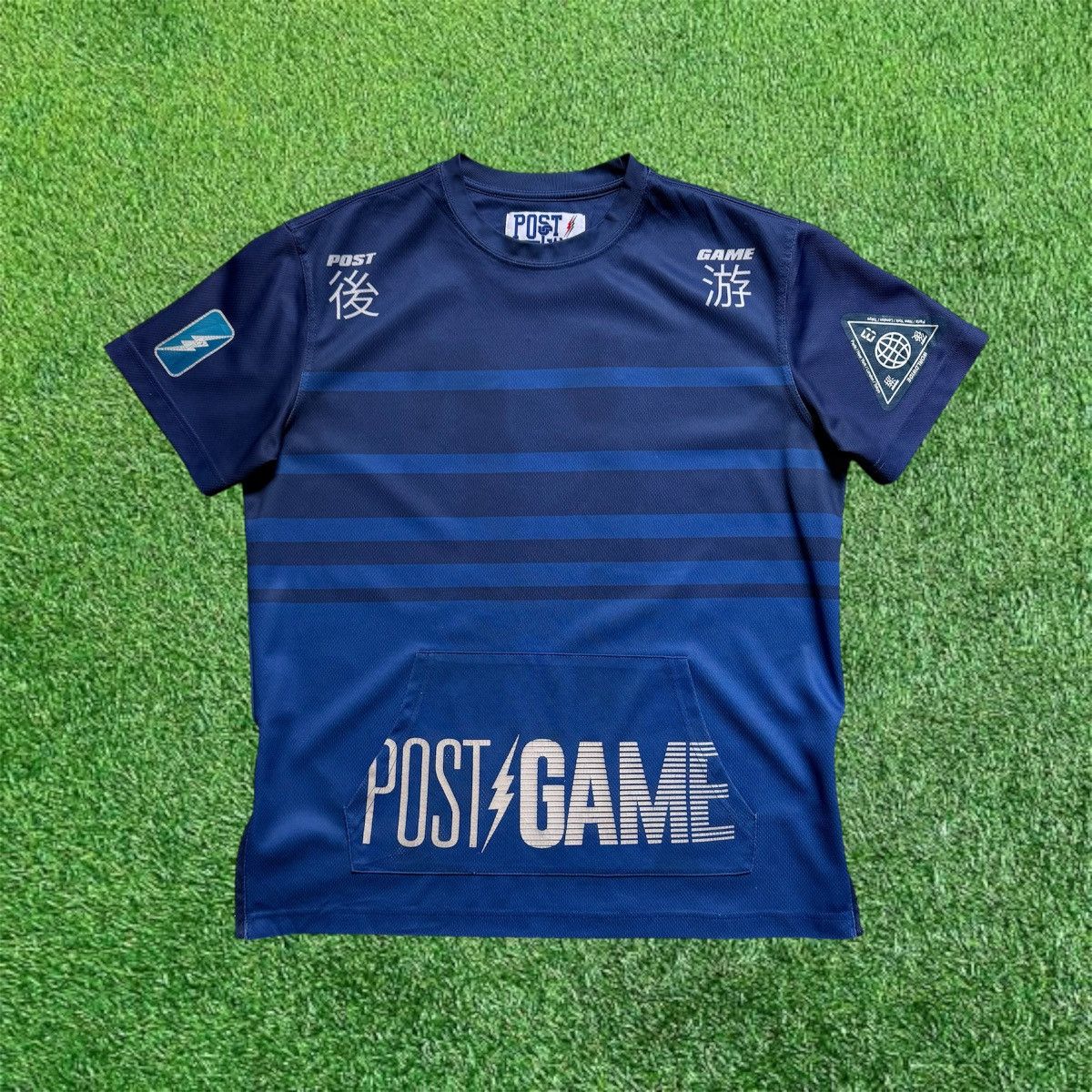 Japanese Brand × Post Game Post Game Worldwide Blue Jersey Size US L / EU 52-54 / 3 - 1 Thumbnail