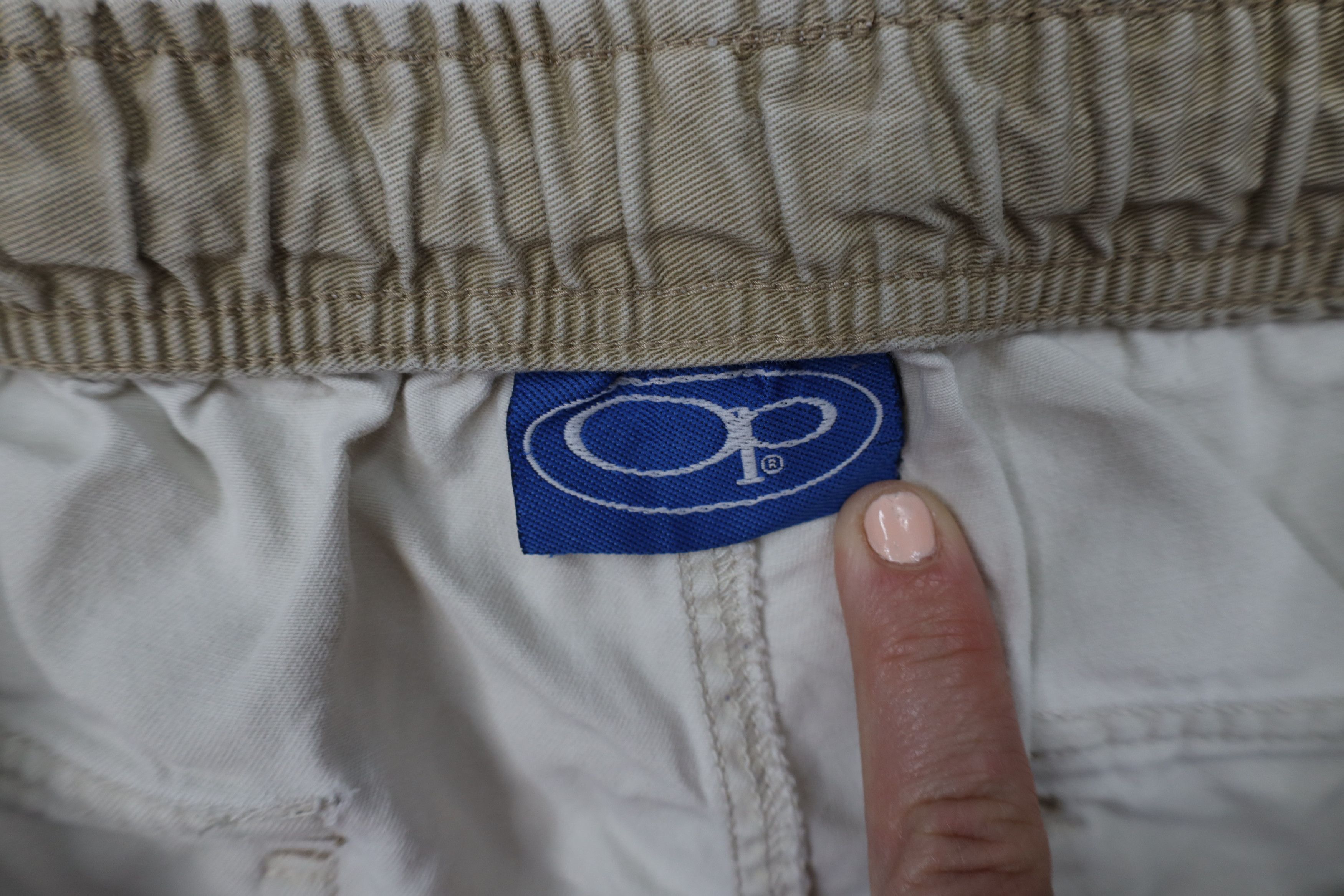 Ocean Pacific × Vintage Vintage 90s Ocean Pacific OP Sport Surfing Cargo Shorts Size US 32 / EU 48 - 9 Thumbnail