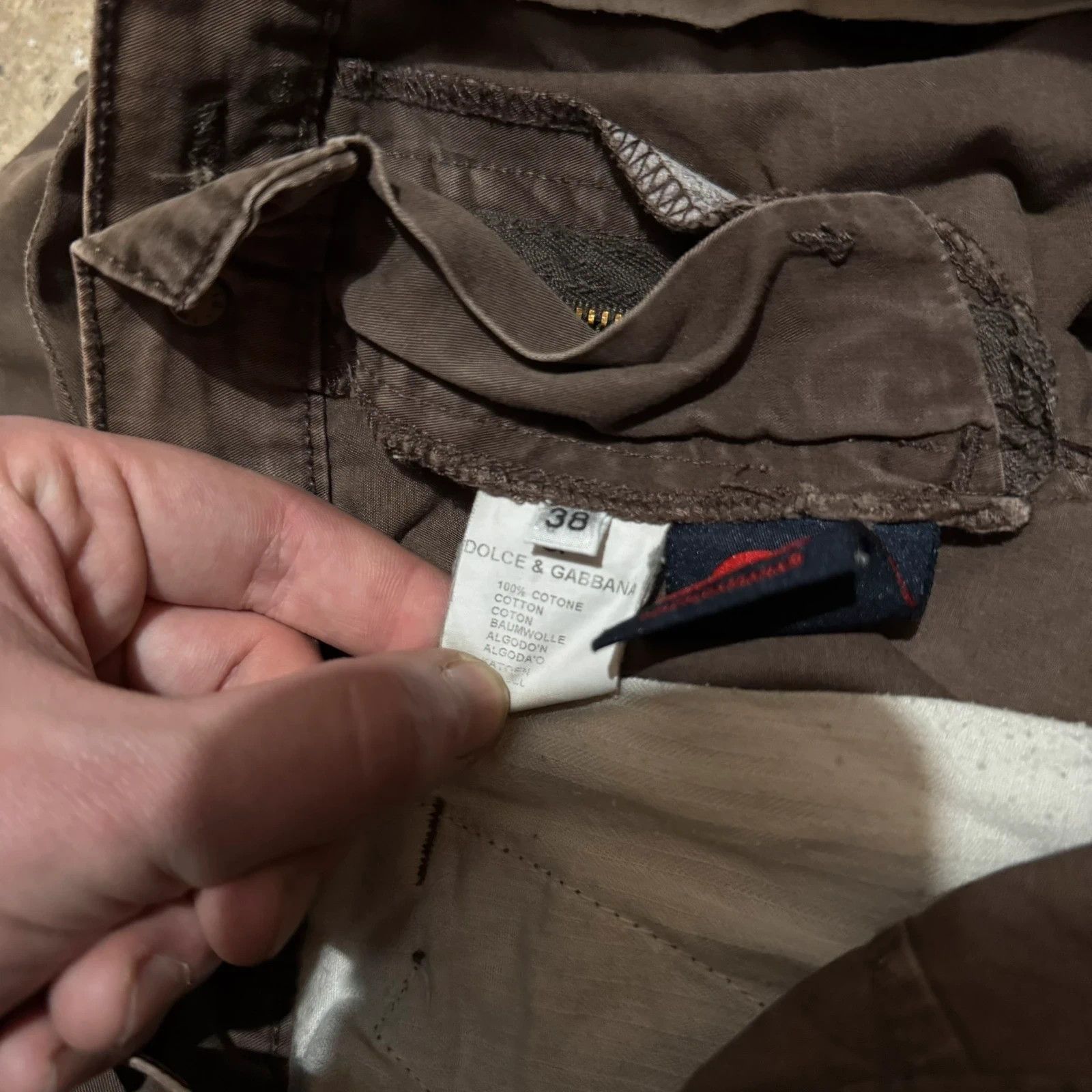 Dolce & Gabbana 00‘ Dolce & Gabbana cargo military pants Size 28" / US 6 / IT 42 - 8 Thumbnail