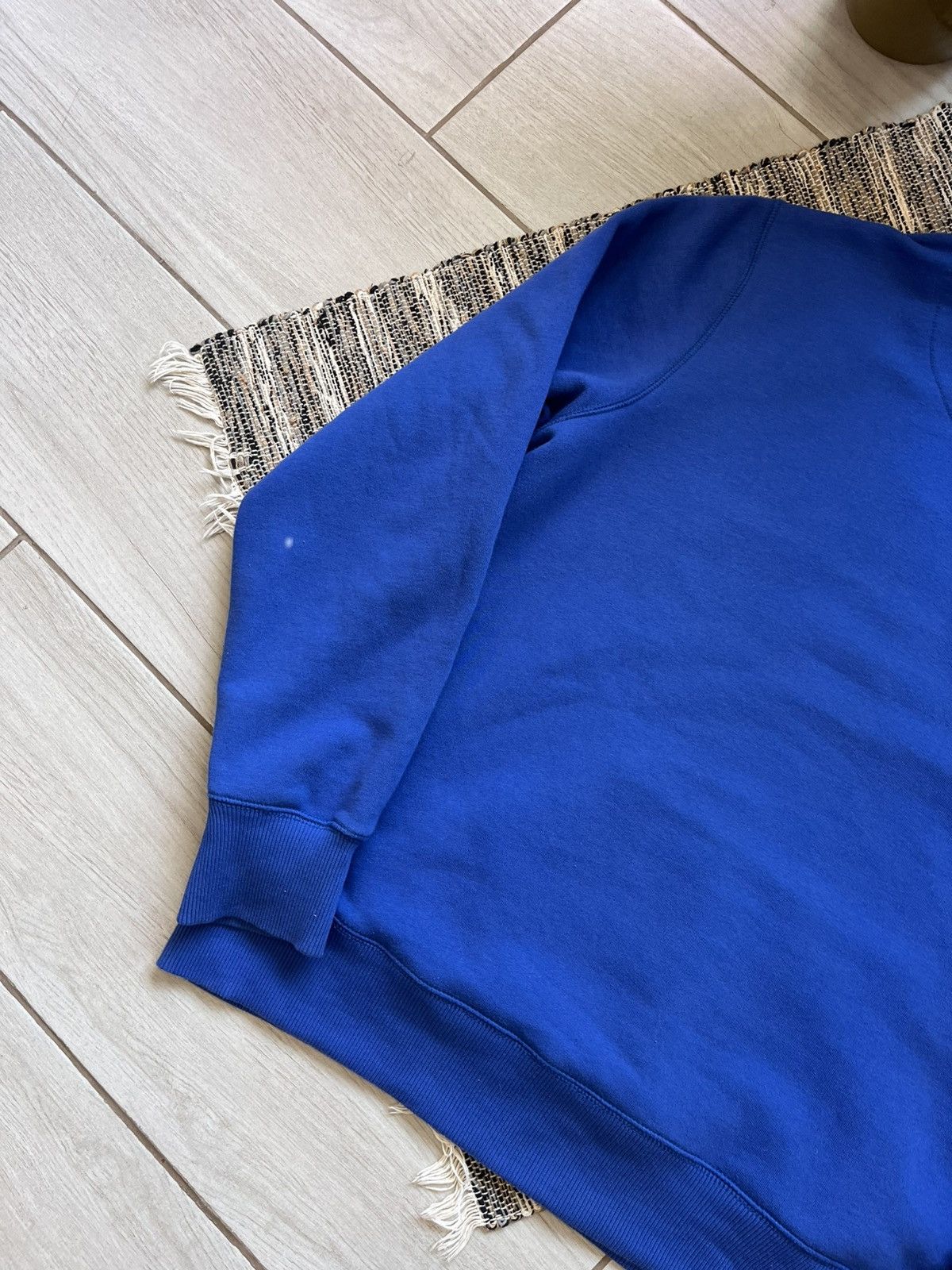 Nike × Vintage Vintage Nike Hoodie Blue big logo fleece sweatshirt Size US L / EU 52-54 / 3 - 9 Thumbnail