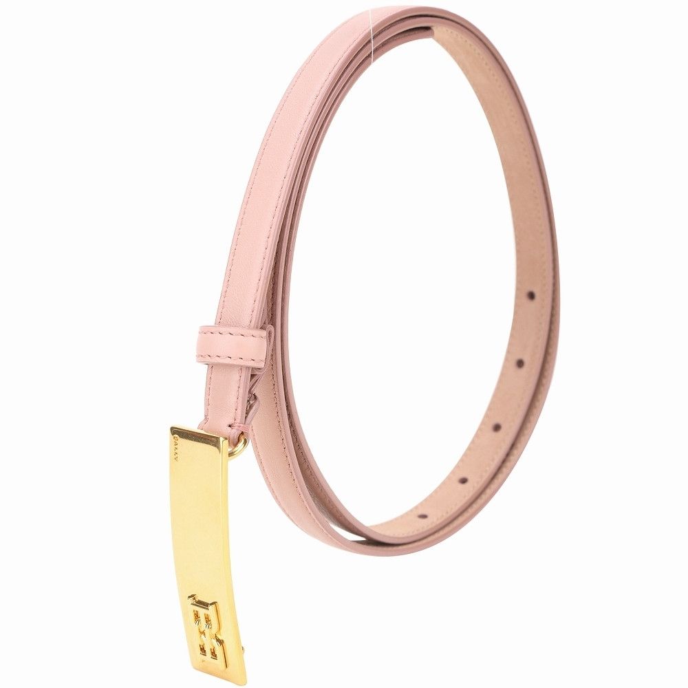 Bally o1y0725 Size : 85 = 34 / Thin Belt in Blush Size ONE SIZE - 2 Thumbnail