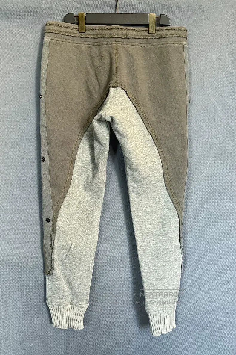 Greg Lauren Greg Lauren size M Military Green Patchwork Drawstring Spo Size US 27 - 5 Thumbnail