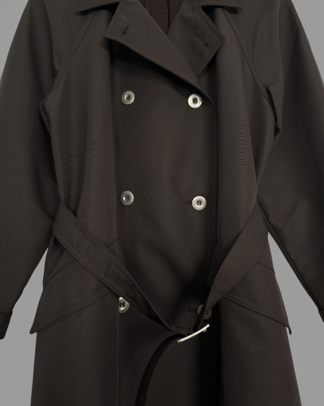 Versace Stunning Rare 90s VERSACE V2 Double Breasted Trench Coat Size S / US 4 / IT 40 - 22 Thumbnail
