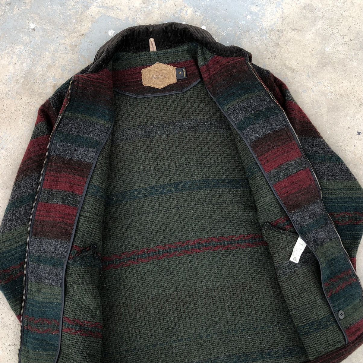 Woolrich Woolen Mills Woolrich Wool Striped Blanket Zipper Jacket Made In USA 🇺🇸 Size US M / EU 48-50 / 2 - 11 Thumbnail