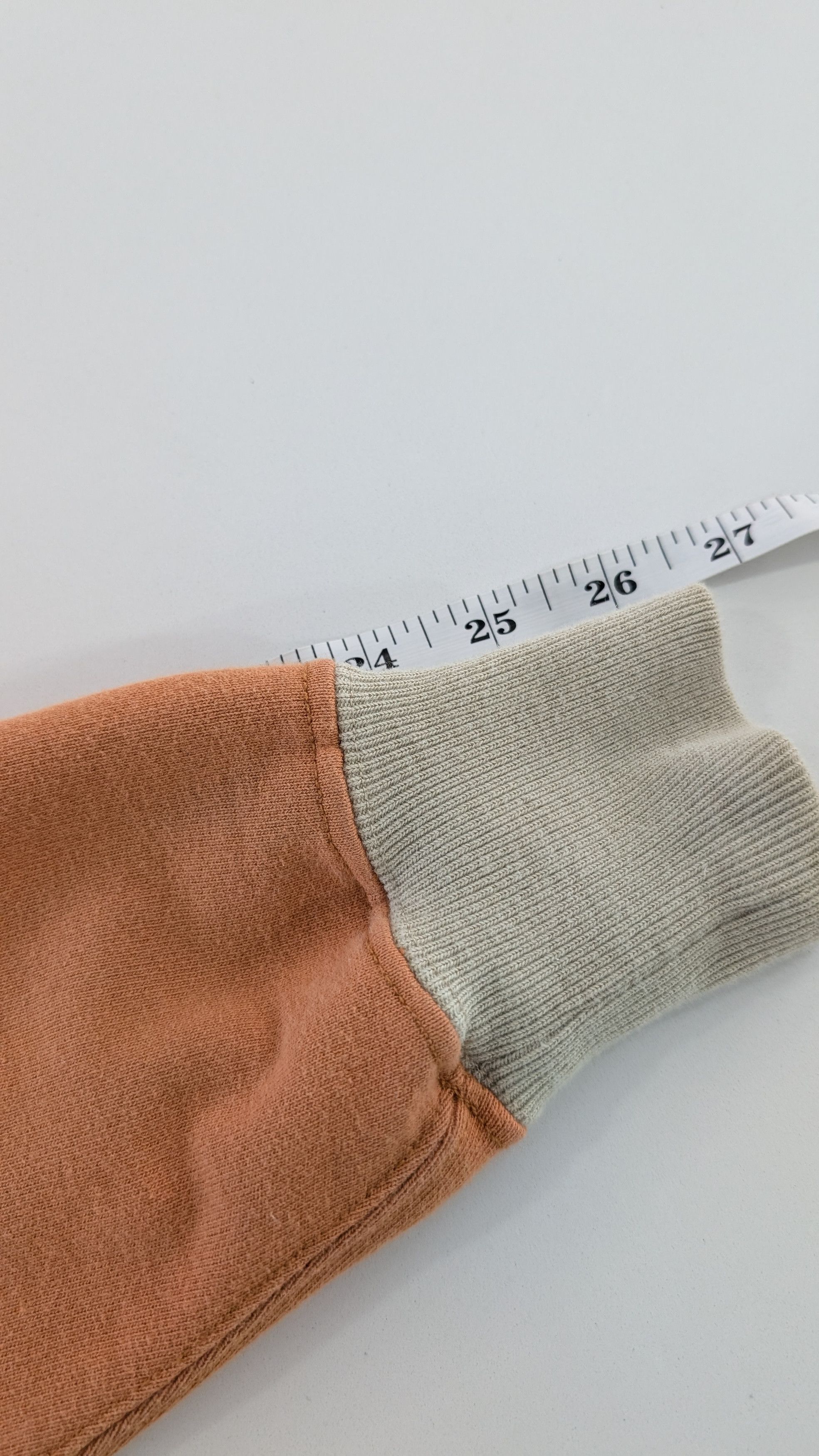 Samuel Zelig SAMUEL ZELIG Varsity Crewneck - Vintage Orange - Made in USA Size US S / EU 44-46 / 1 - 11 Thumbnail
