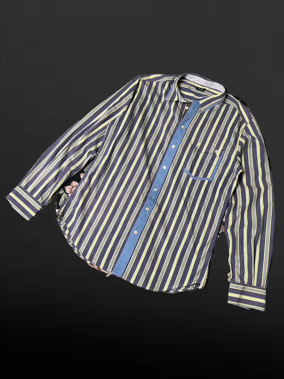 Dolce & Gabbana Dolce & Gabbana Button Ups Long Sleeve Shirt Size US L / EU 52-54 / 3 - 1 Thumbnail