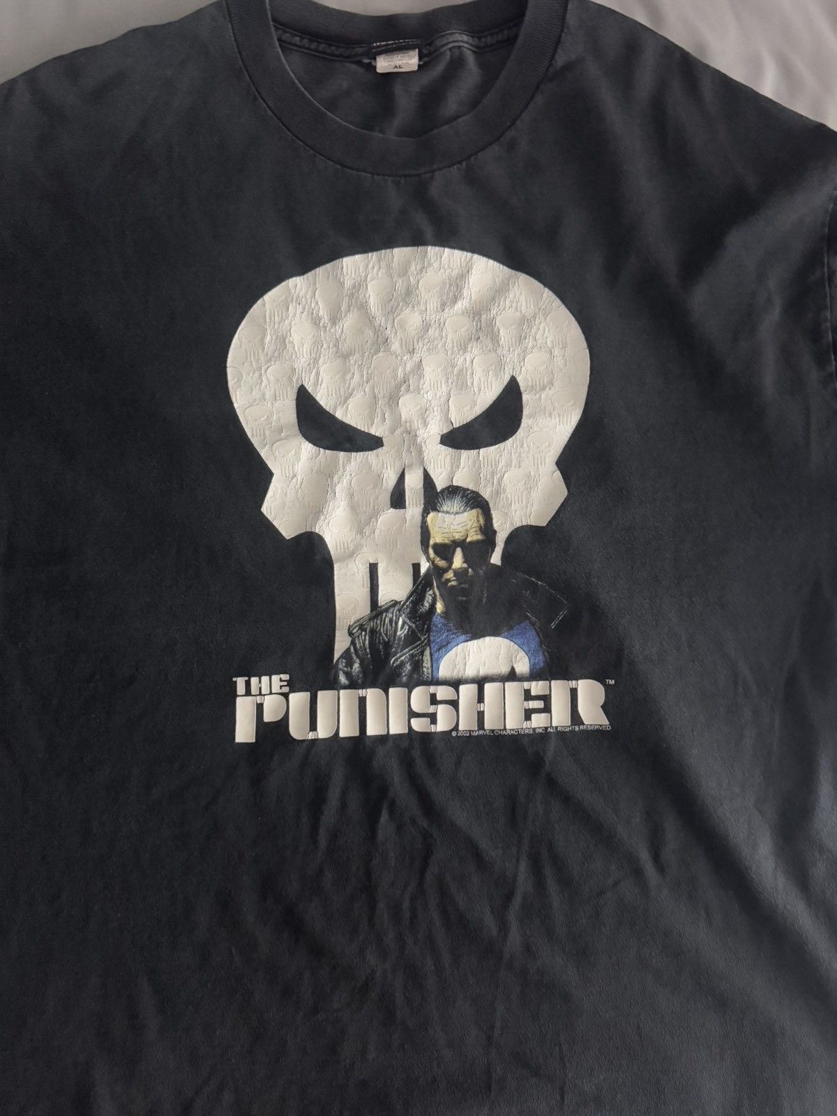 Marvel Comics × Vintage Vintage Punisher 2002 t shirt Size US XL / EU 56 / 4 - 1 Thumbnail