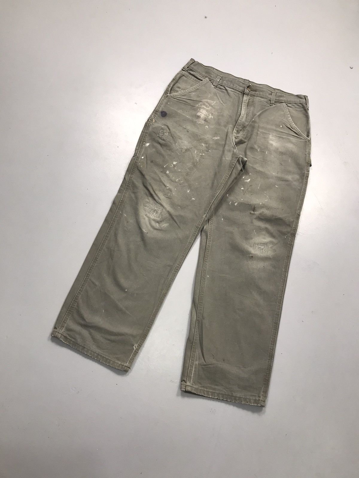 Carhartt Vintage Carhartt B11 MOS carpenter workwear Size US 36 / EU 52 - 3 Thumbnail