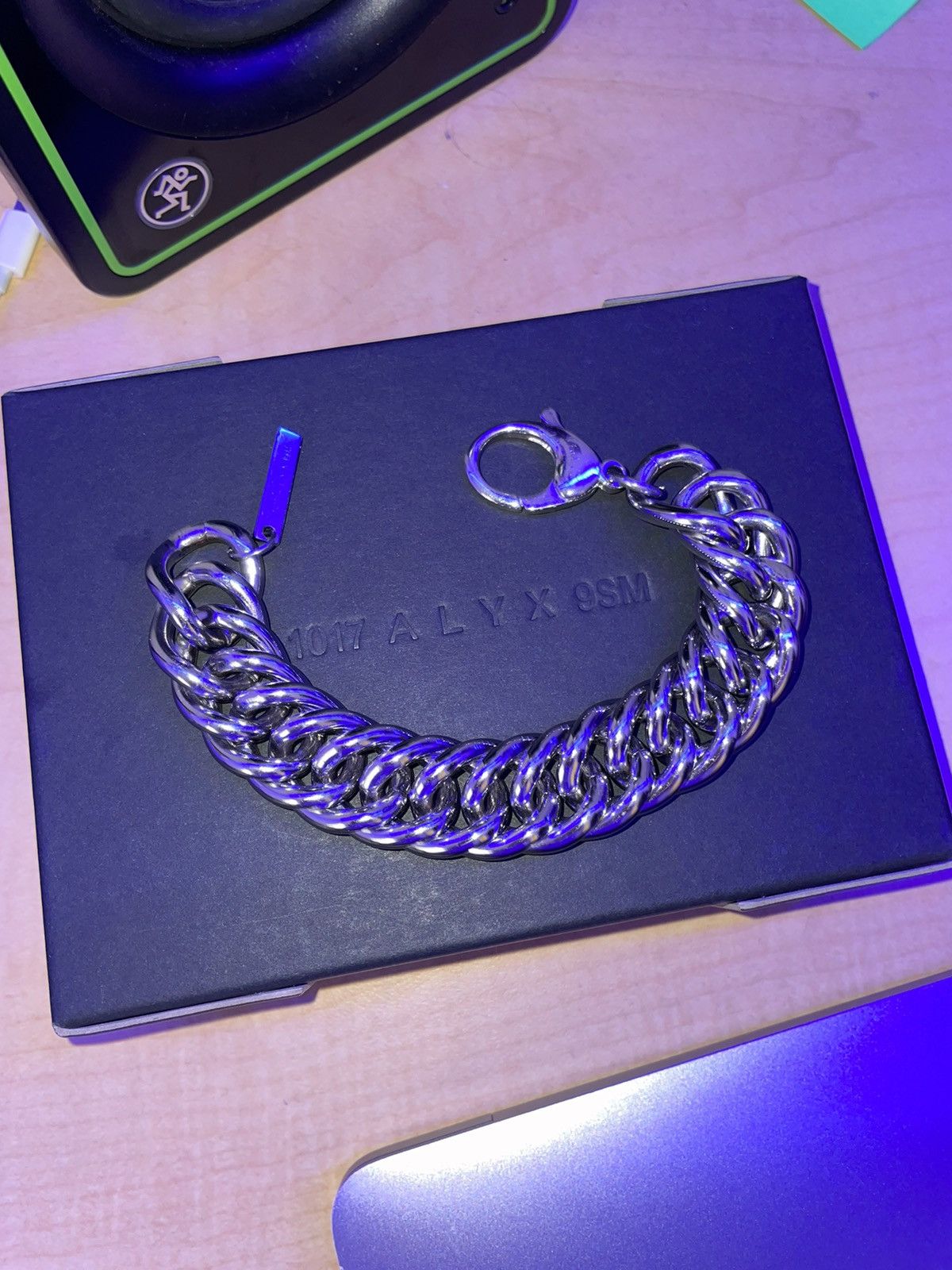 1017 ALYX 9SM 1017 Alyx 9SM Chunky Chain Bracelet in Silver | Grailed