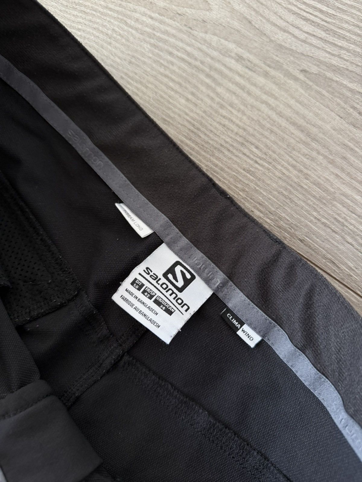 Salomon Salomon Lab System Outdoor Climawind S Logo Trail Pants Size US 30 / EU 46 - 10 Thumbnail