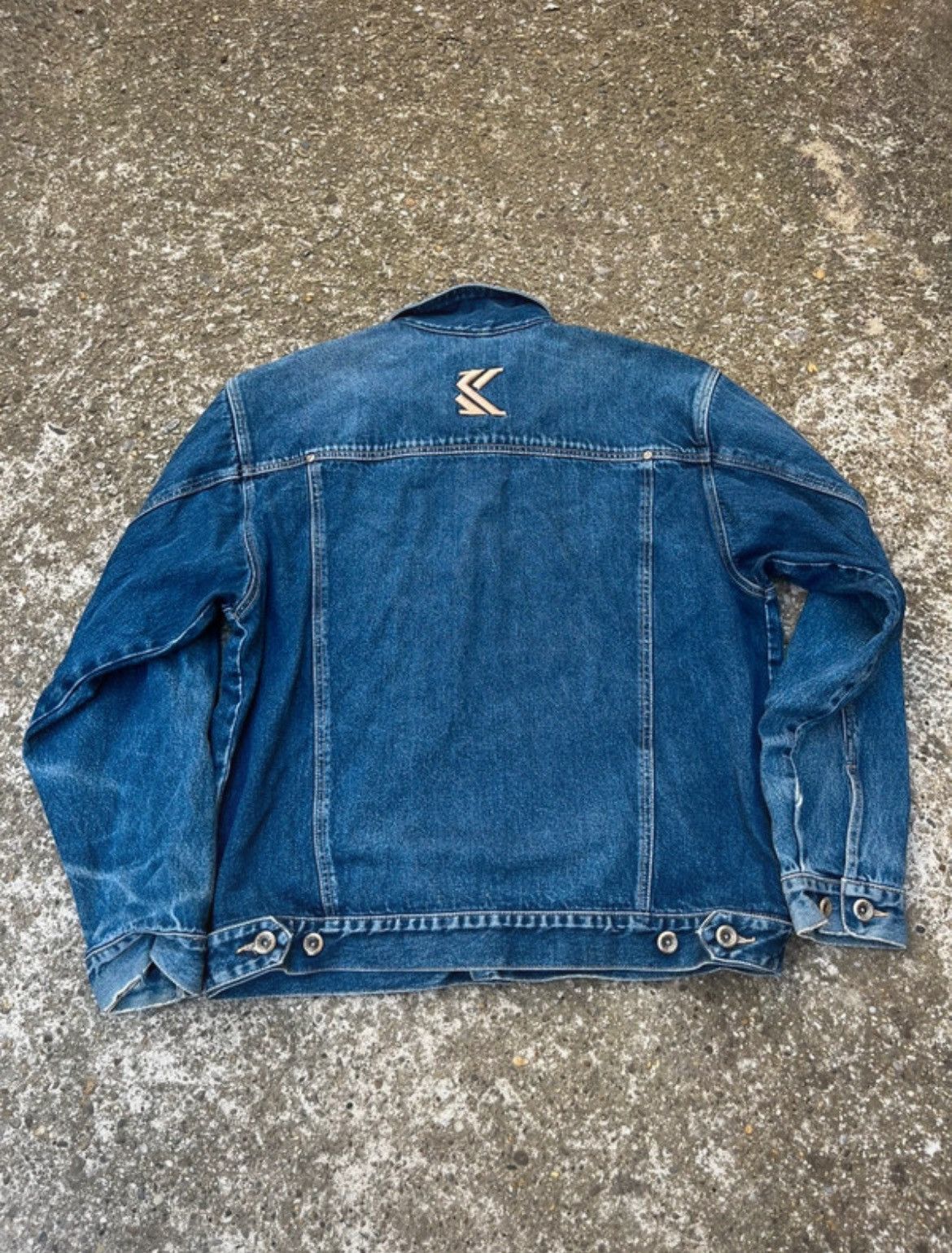 Karl Kani Karl Kani Jeans Beautiful Faded Vintage 90's Denim Jacket Size US L / EU 52-54 / 3 - 7 Thumbnail