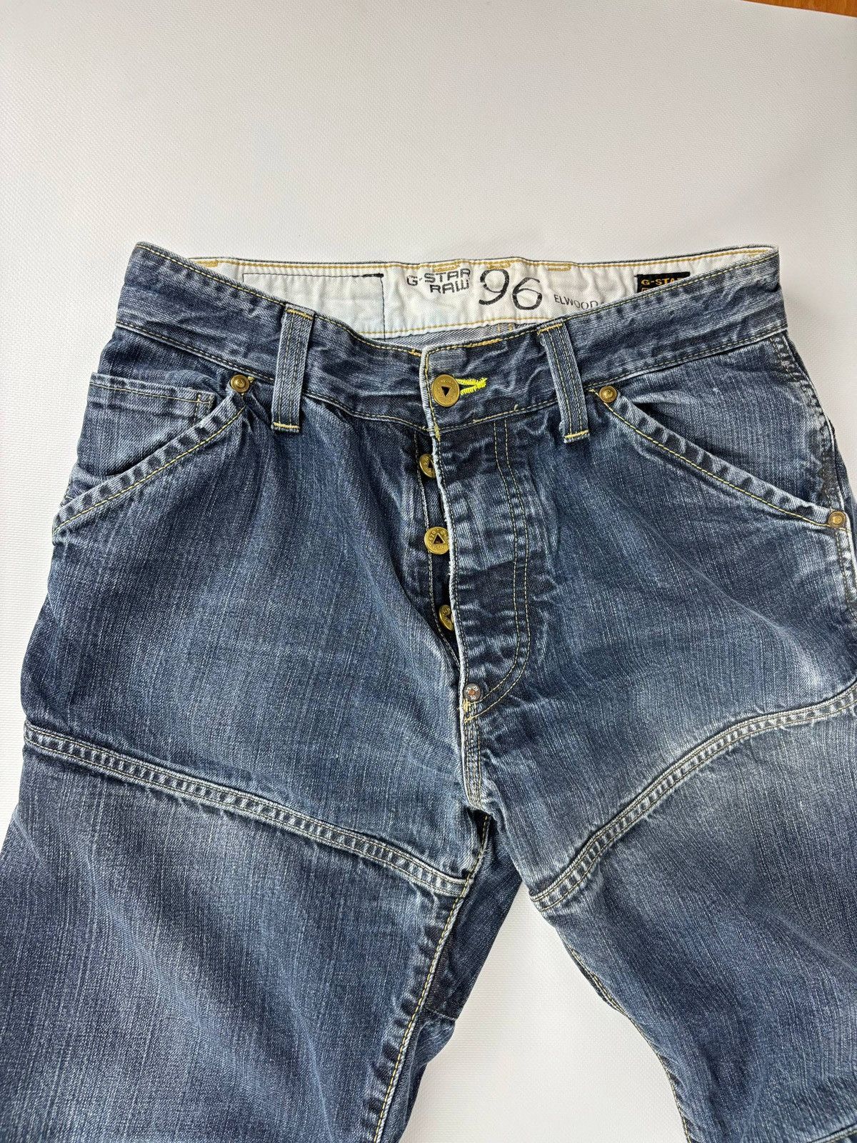 G-Star G Star Elwood 96 Denim Buckle Back Jeans Size 33 Size US 33 - 9 Thumbnail