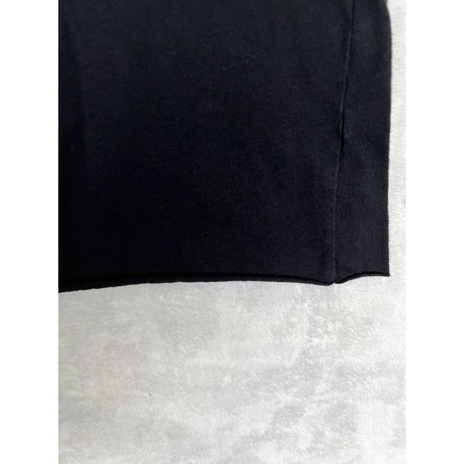 Etro VINTAGE Selena T-Shirt Shortsleeve Crew Neck Cropped Women's L Black Cotton La Leyenda 90s Music Century Size L / US 10 / IT 46 - 5 Thumbnail
