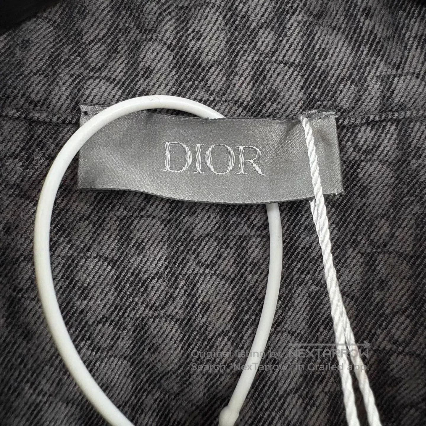 Dior Black Long-Sleeve Button-Up Shirt with Chest Pockets. Size US S / EU 44-46 / 1 - 3 Thumbnail