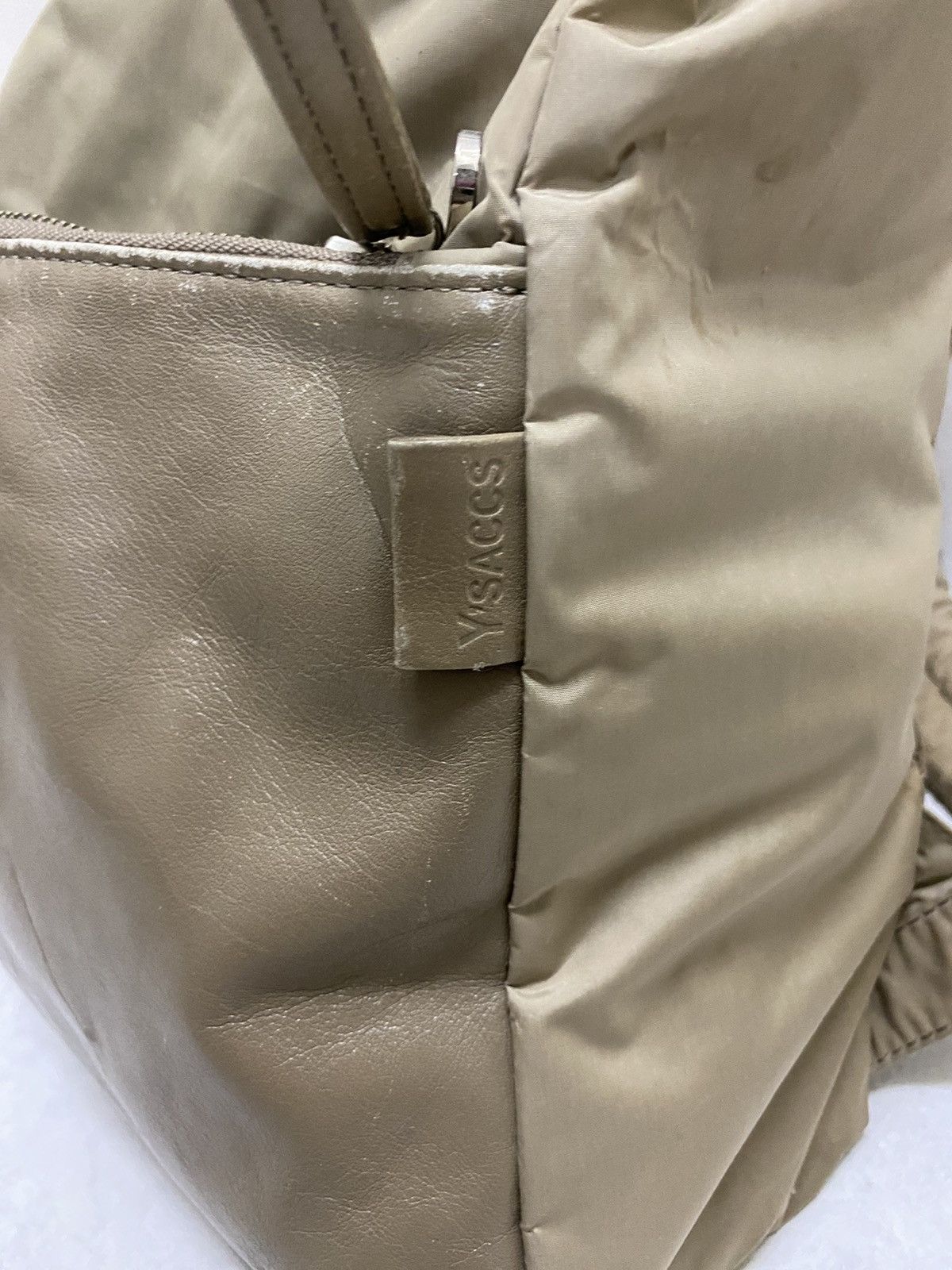 Yohji Yamamoto Y'saccs Leather Backpack Size ONE SIZE - 9 Thumbnail