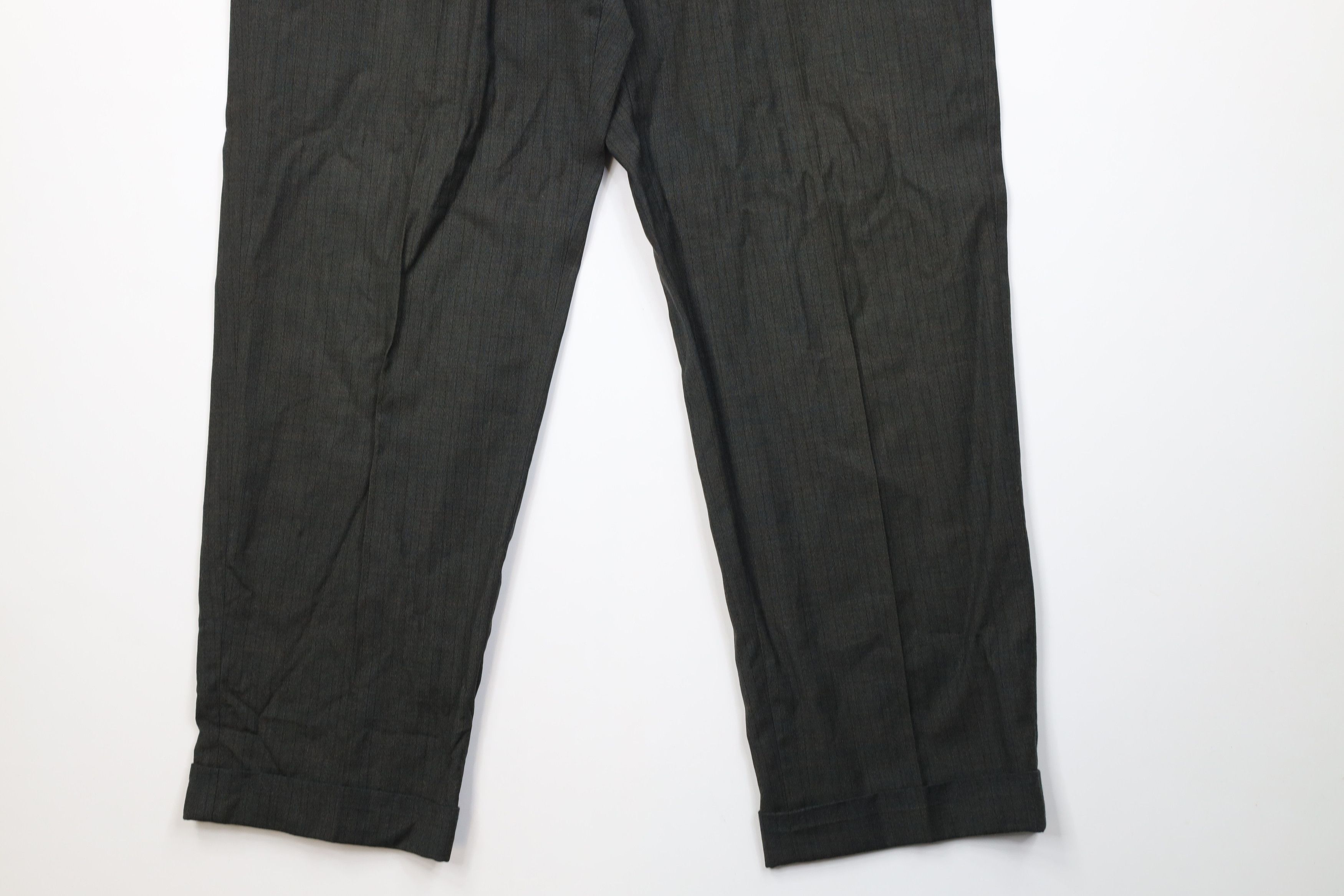 Vintage Vintage 50s Streetwear Wool Rayon Gabardine Chino Pants USA Size US 36 / EU 52 - 4 Thumbnail
