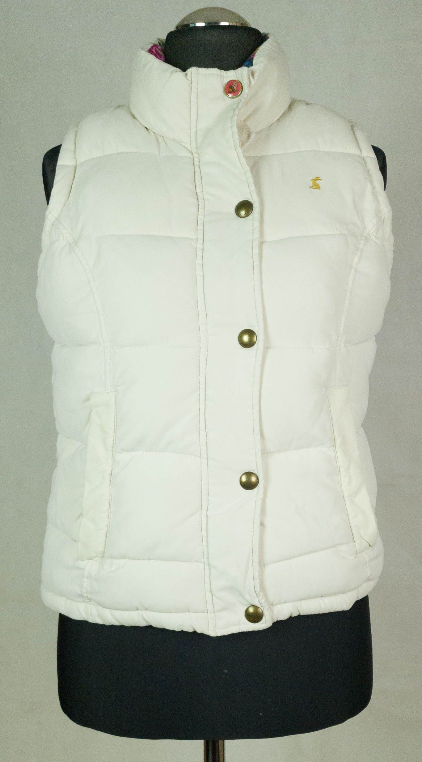 Other Joules womens zip vest waistcoat size UK-10 (LABEL UK-12) Size M / US 6-8 / IT 42-44 - 1 Thumbnail
