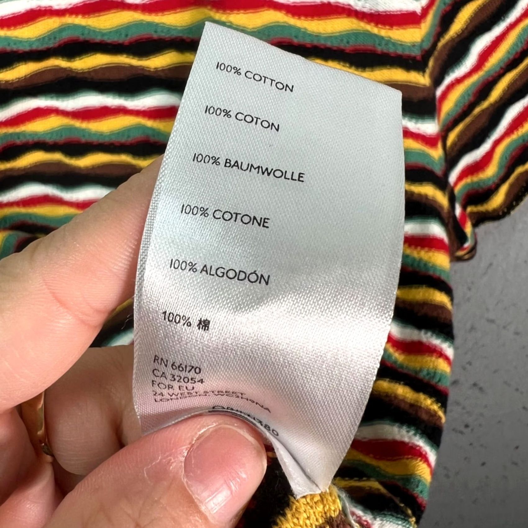Urban Outfitters Urban Outfitters Polo Shirt Mens Large Multicolor Striped Cotton Short Sleeve Button Collared Jeanswear Not Applicable? Size US L / EU 52-54 / 3 - 5 Thumbnail