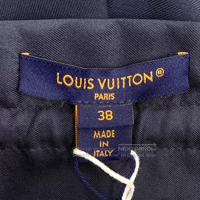 Louis Vuitton Louis Vuitton 23 navy wool drawstring casual straight leg Size US 38 / EU 54 - 5 Thumbnail