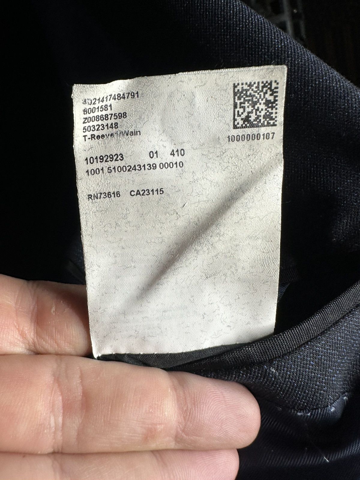 Hugo Boss Hugo Boss Tailored Wool Suit Blazer Jacket Size IT 48 Size 48R - 7 Thumbnail